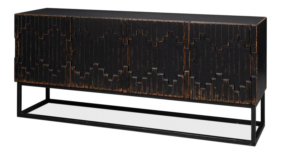 Aztec Sideboard - Black - Remutear