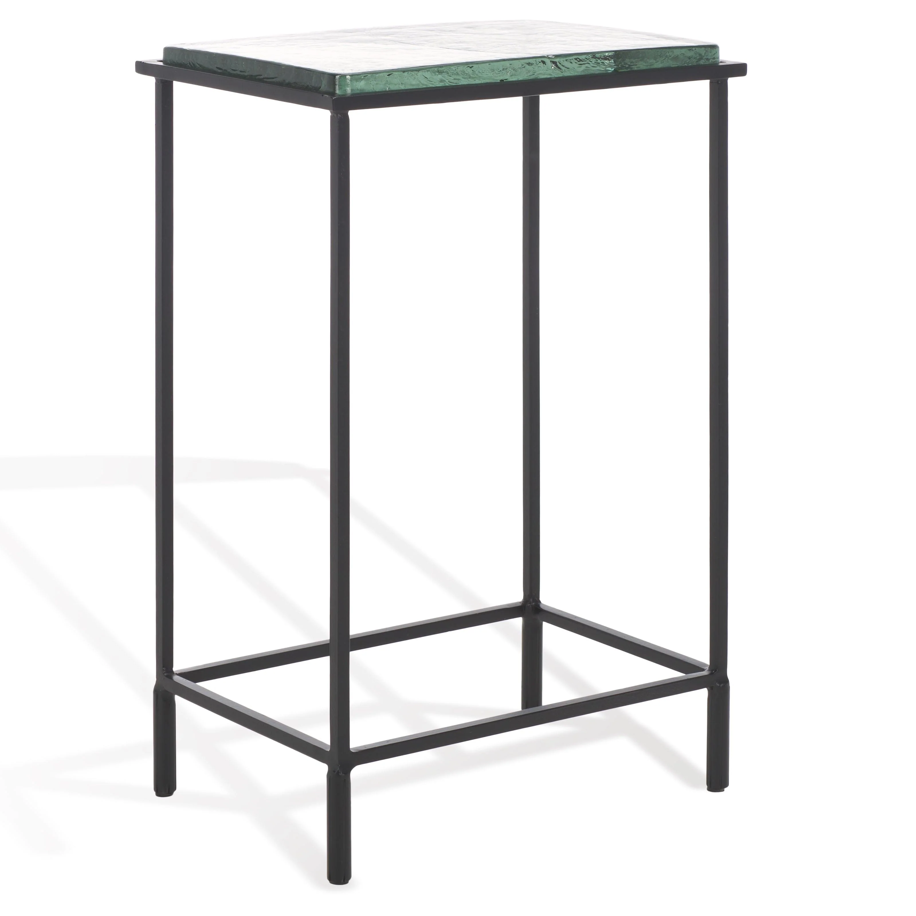 Ferguson Cast Glass Accent Table - Remutear
