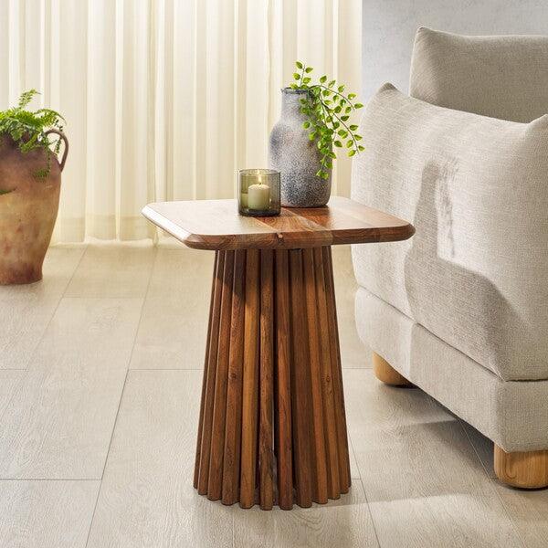 Penelope Wood Accent Table - Remutear