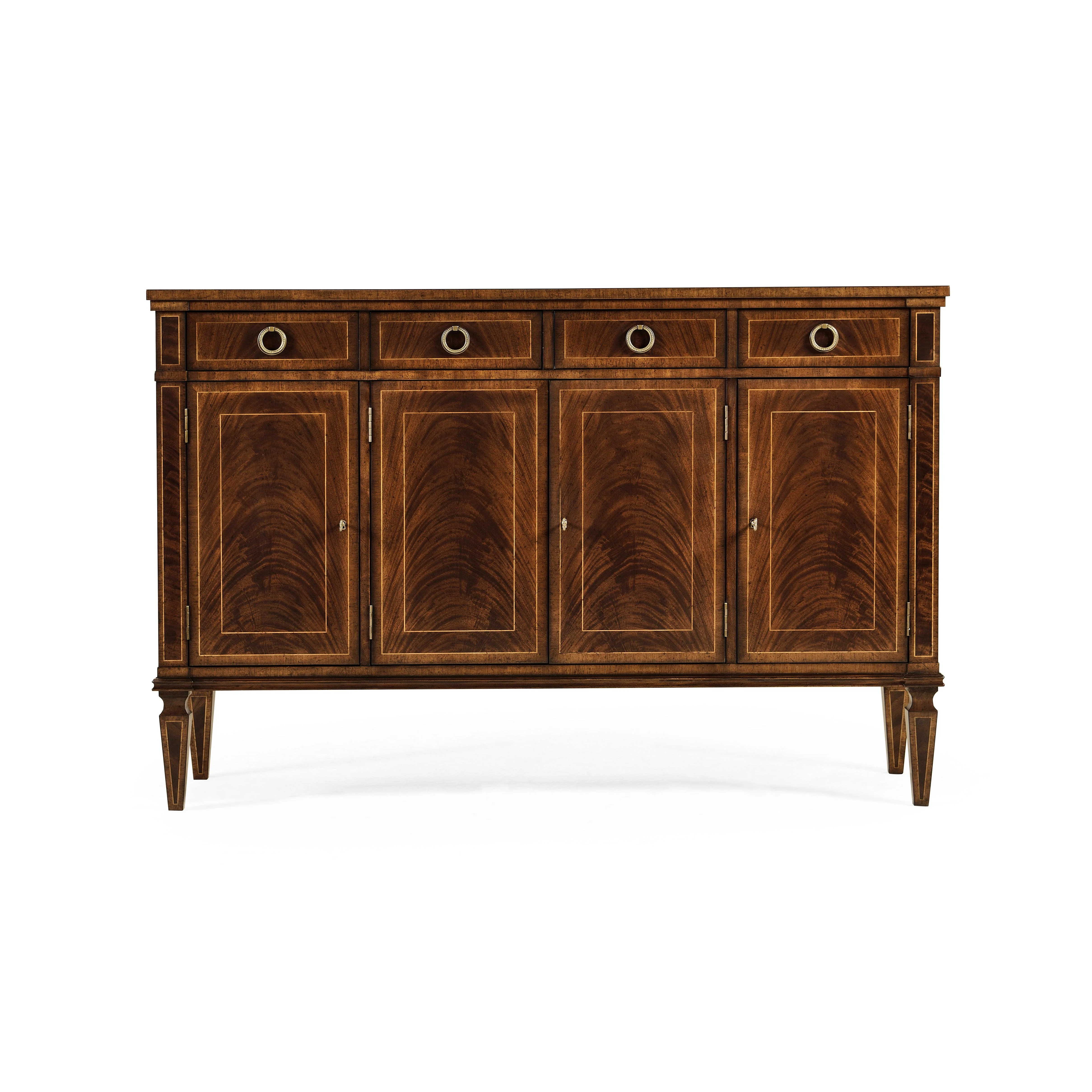 Buckingham Regency style Mahogany Credenza - Remutear