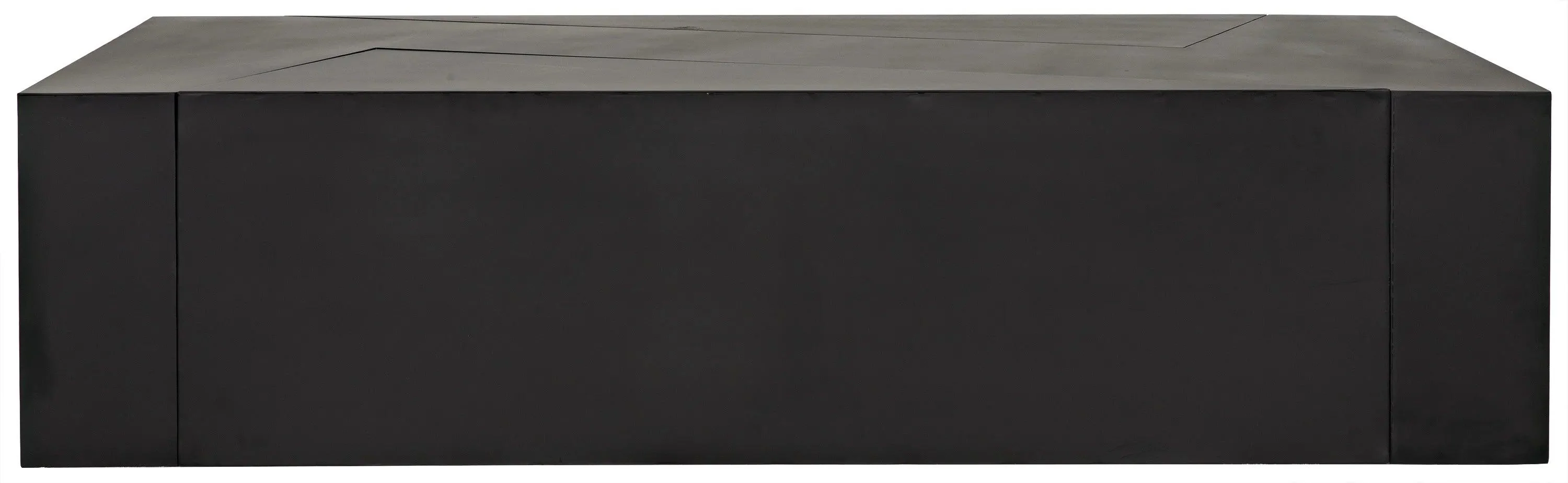 Element Coffee Table, Black Steel - Remutear