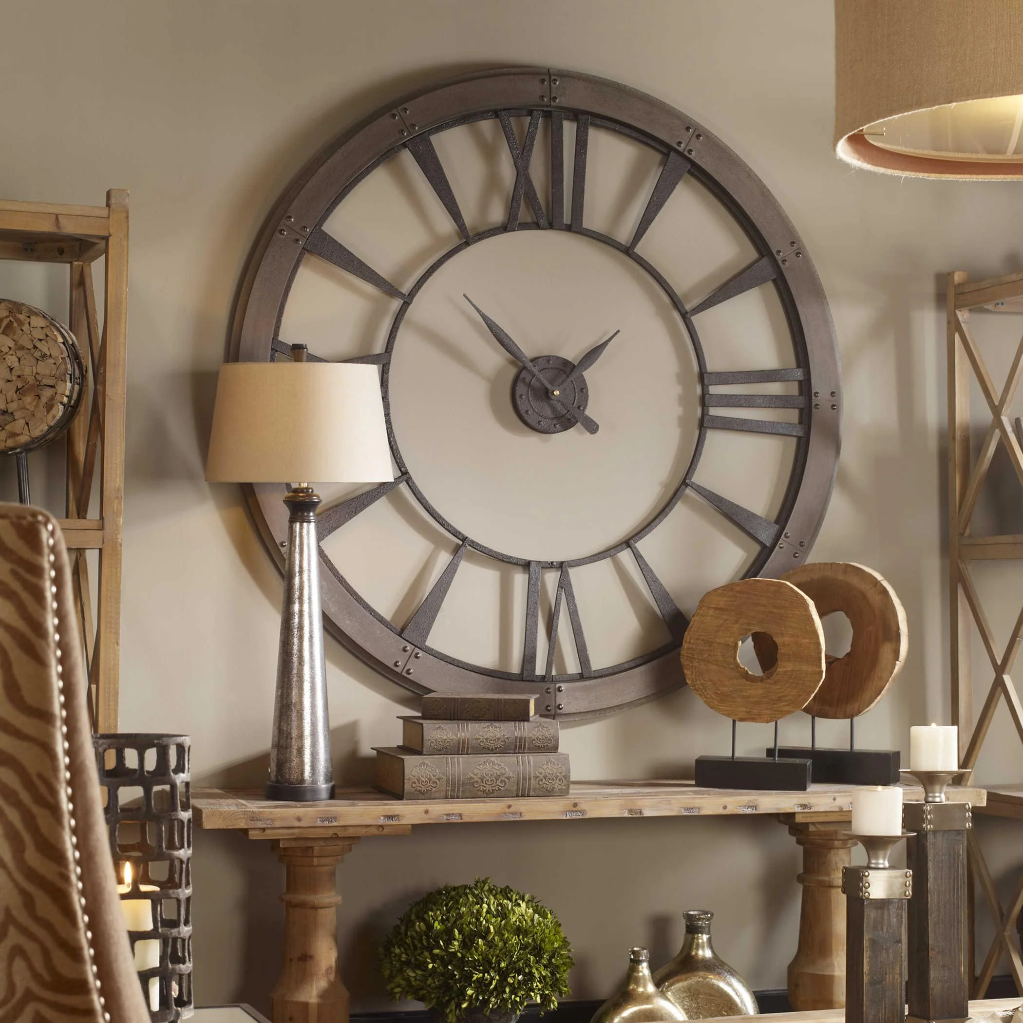 RONAN WALL CLOCK, LARGE - Remutear