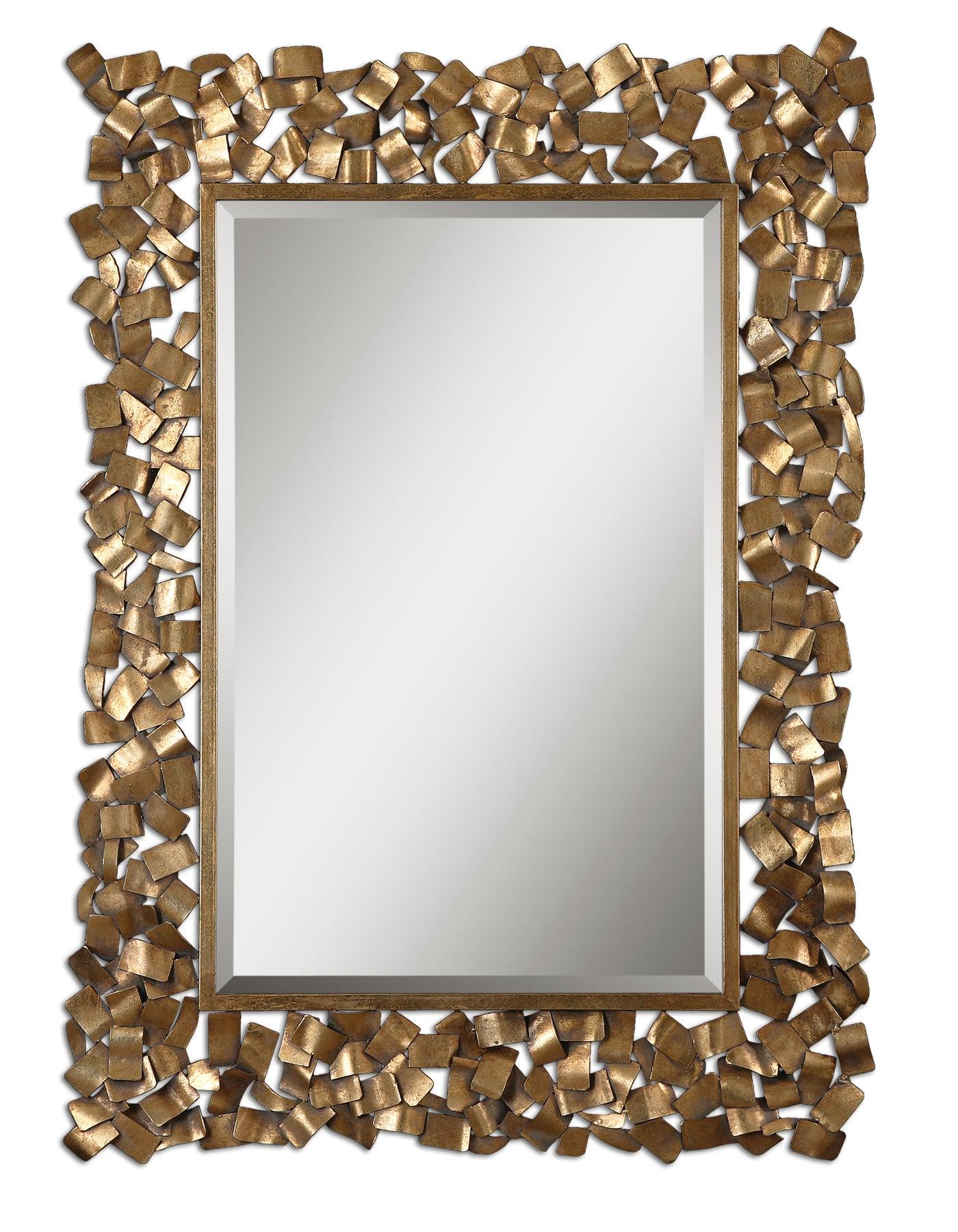 CAPULIN ANTIQUE GOLD MIRROR - Remutear