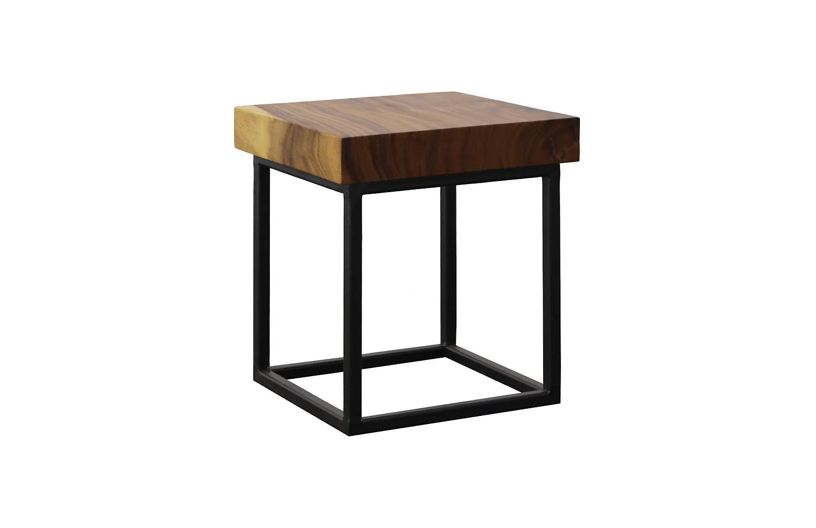 Cubic Side Table, Black Base - Remutear