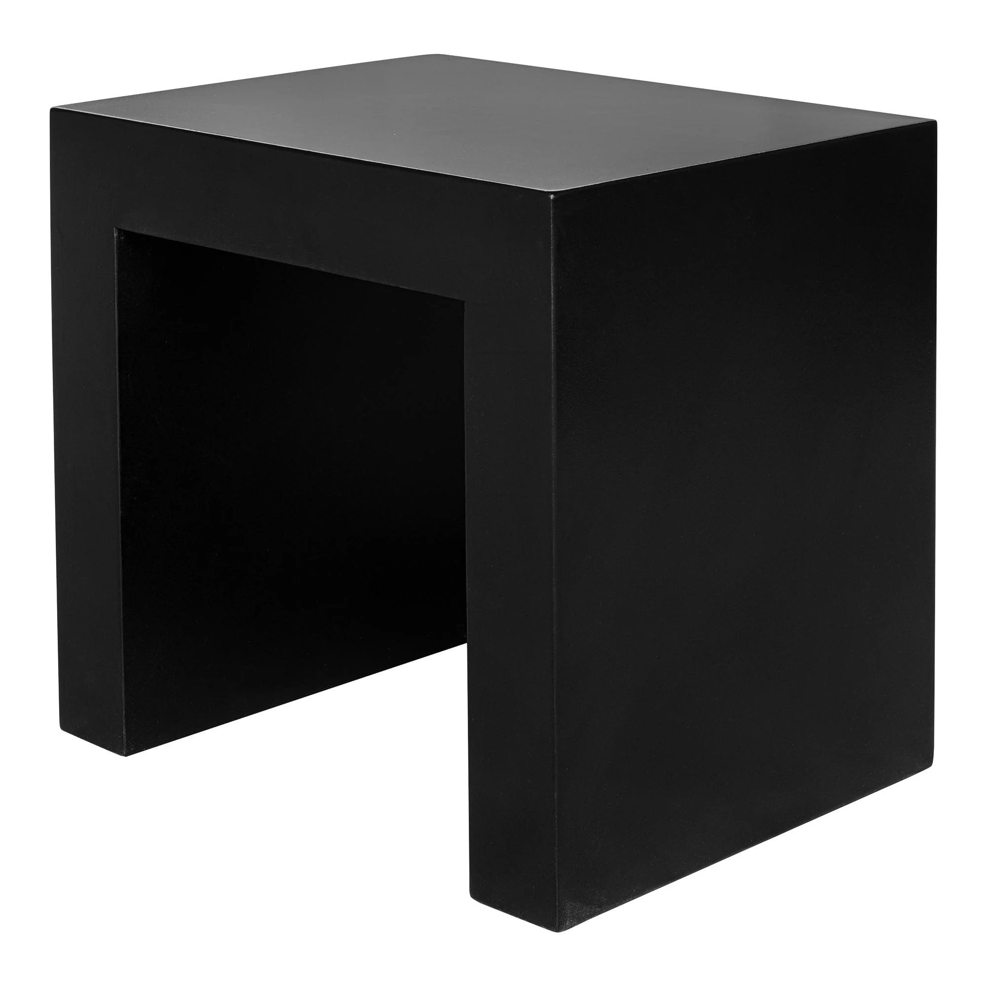 Lazarus Outdoor Stool Black - Remutear