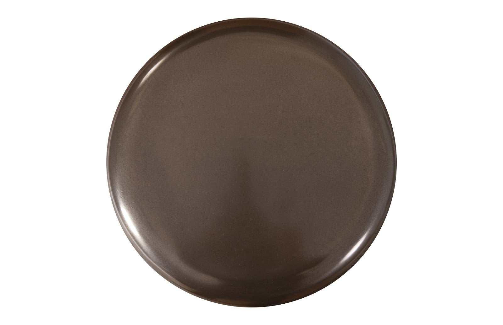 Ribbed Stool, Polished Bronze - Remutear