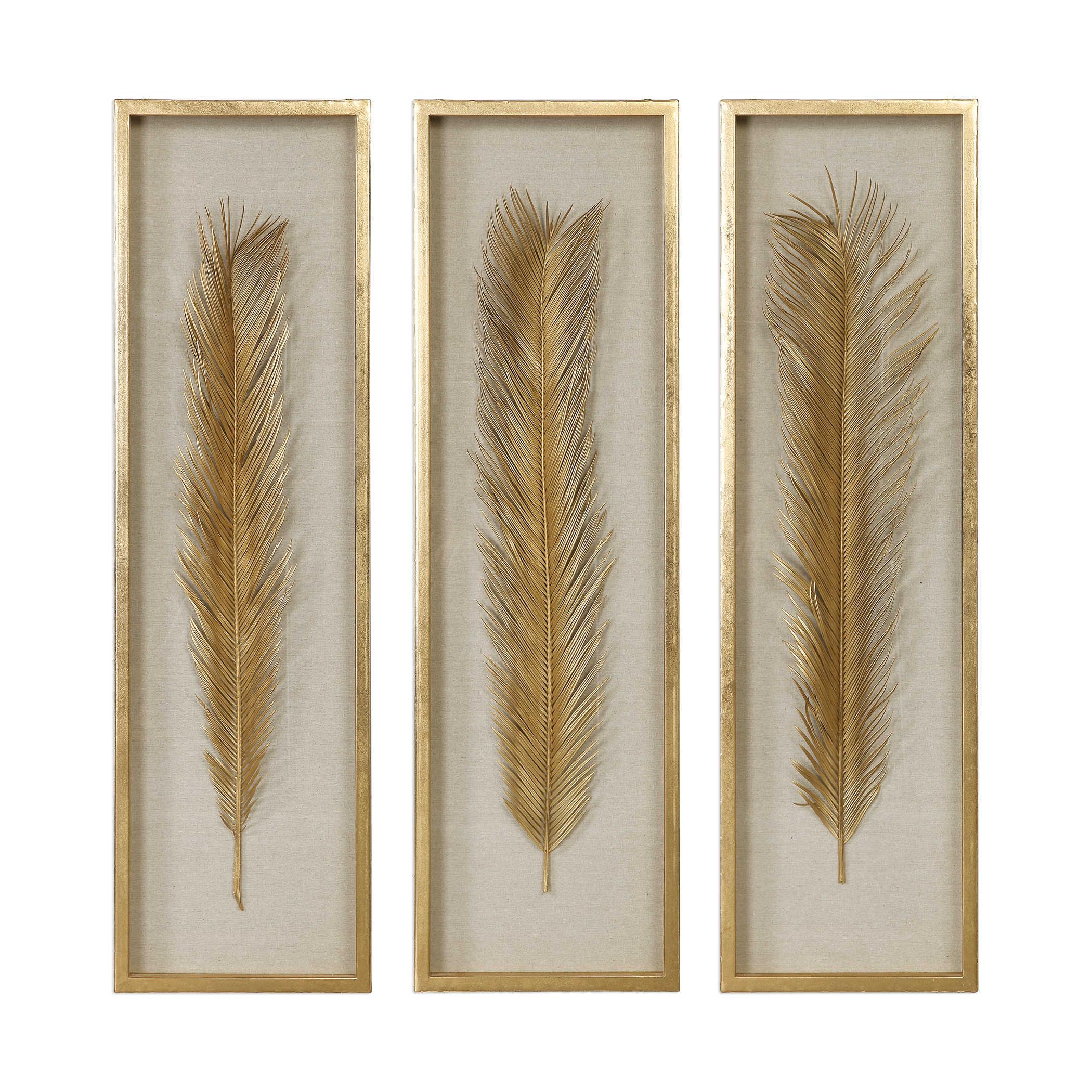 Palma Gold Leaf Shadow Box Set/3 - Remutear