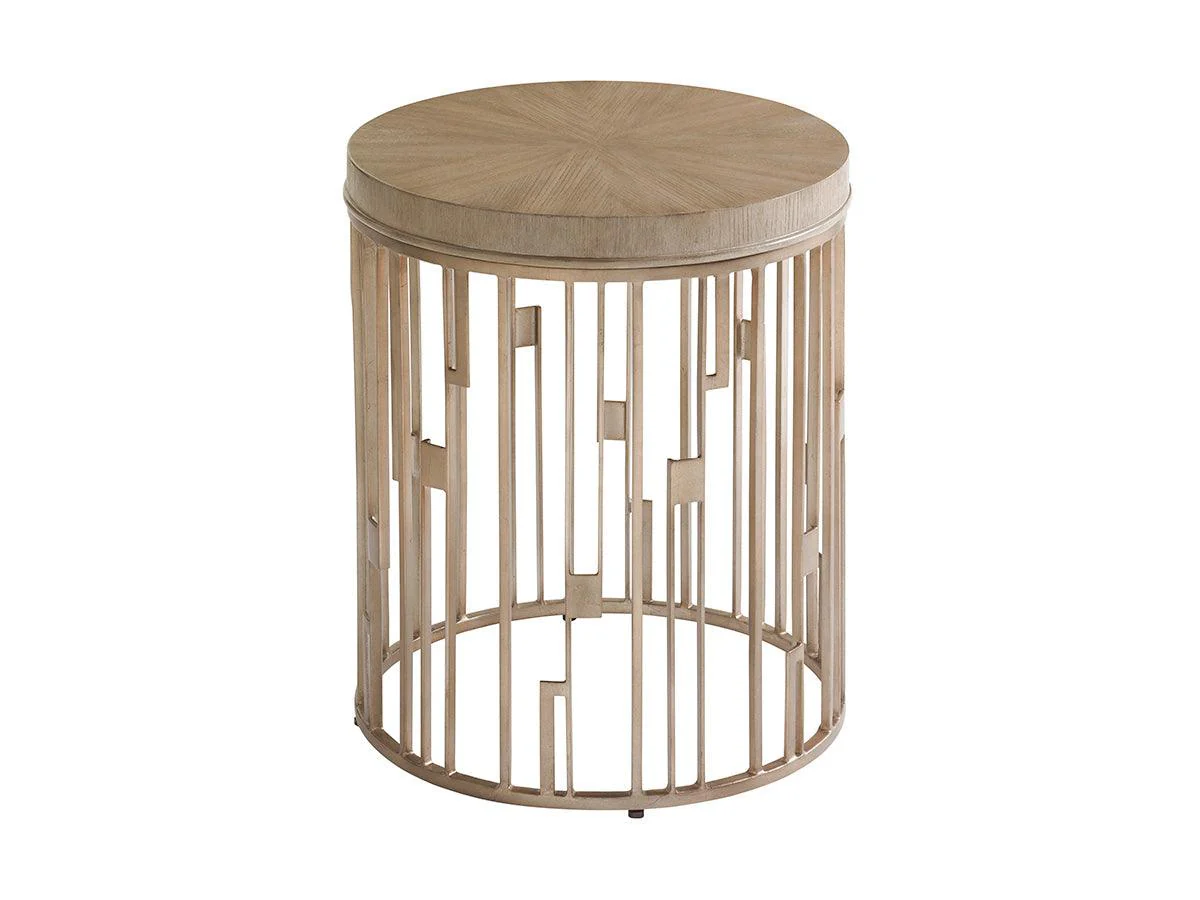 Shadow Play Studio Round Accent Table - Remutear