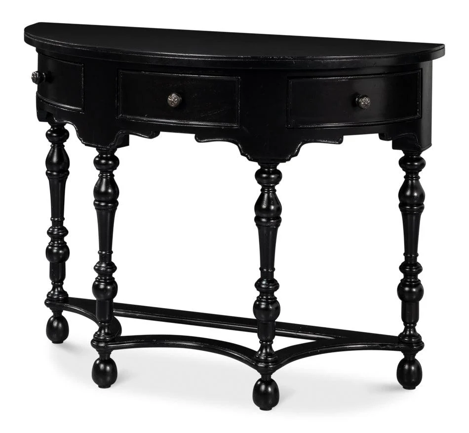Abraham Half Round Console - Remutear