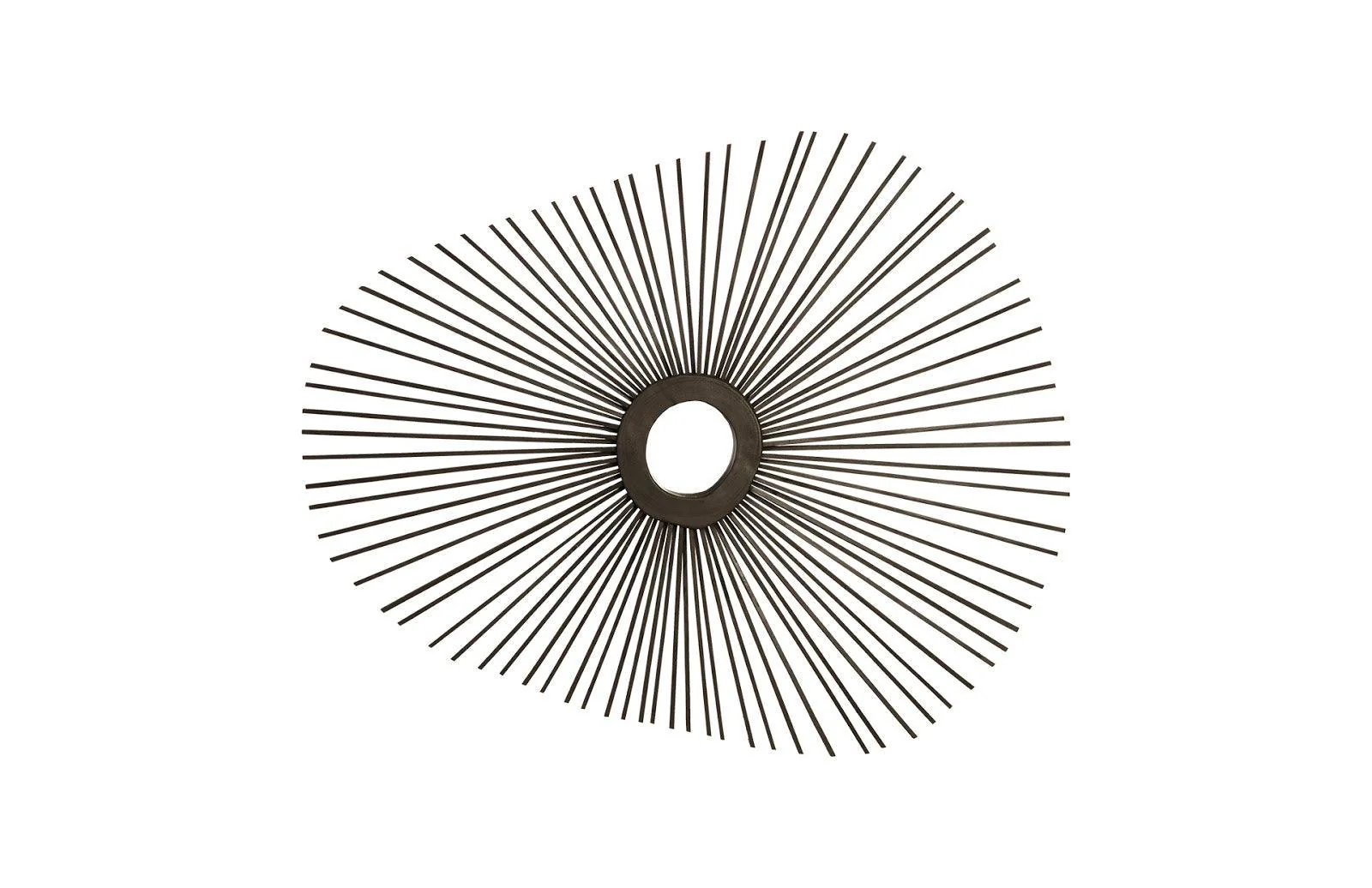 Spoke Mirror, Burnt, Ovoid - Remutear