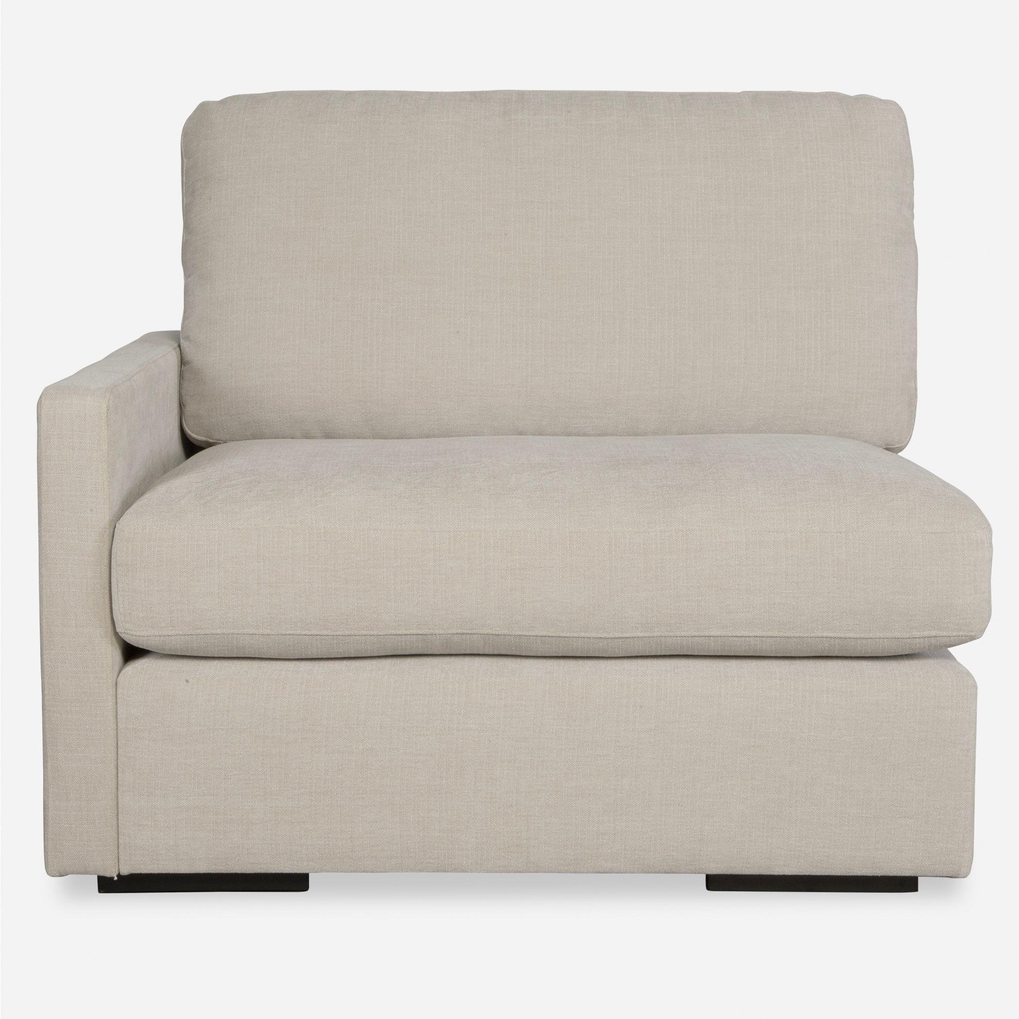 Refuge Sand Left Arm Facing Sofa - Remutear