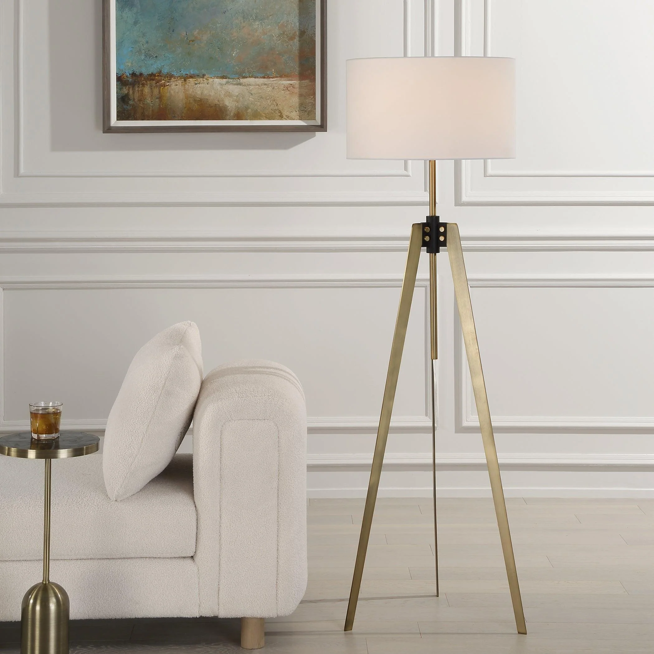 Anchorage Tri-pod Floor Lamp - Remutear