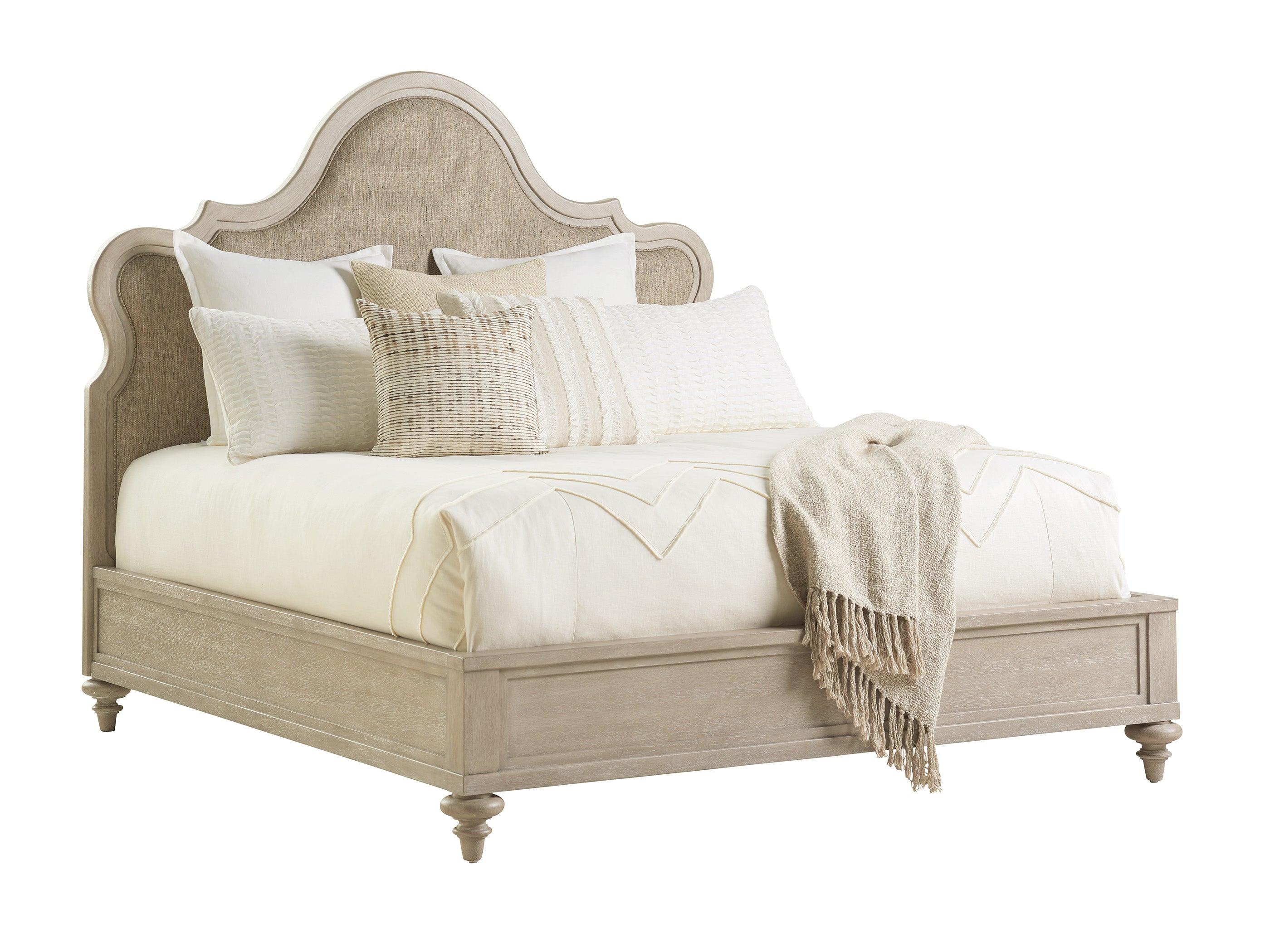 Malibu Zuma Upholstered Panel Bed - Remutear