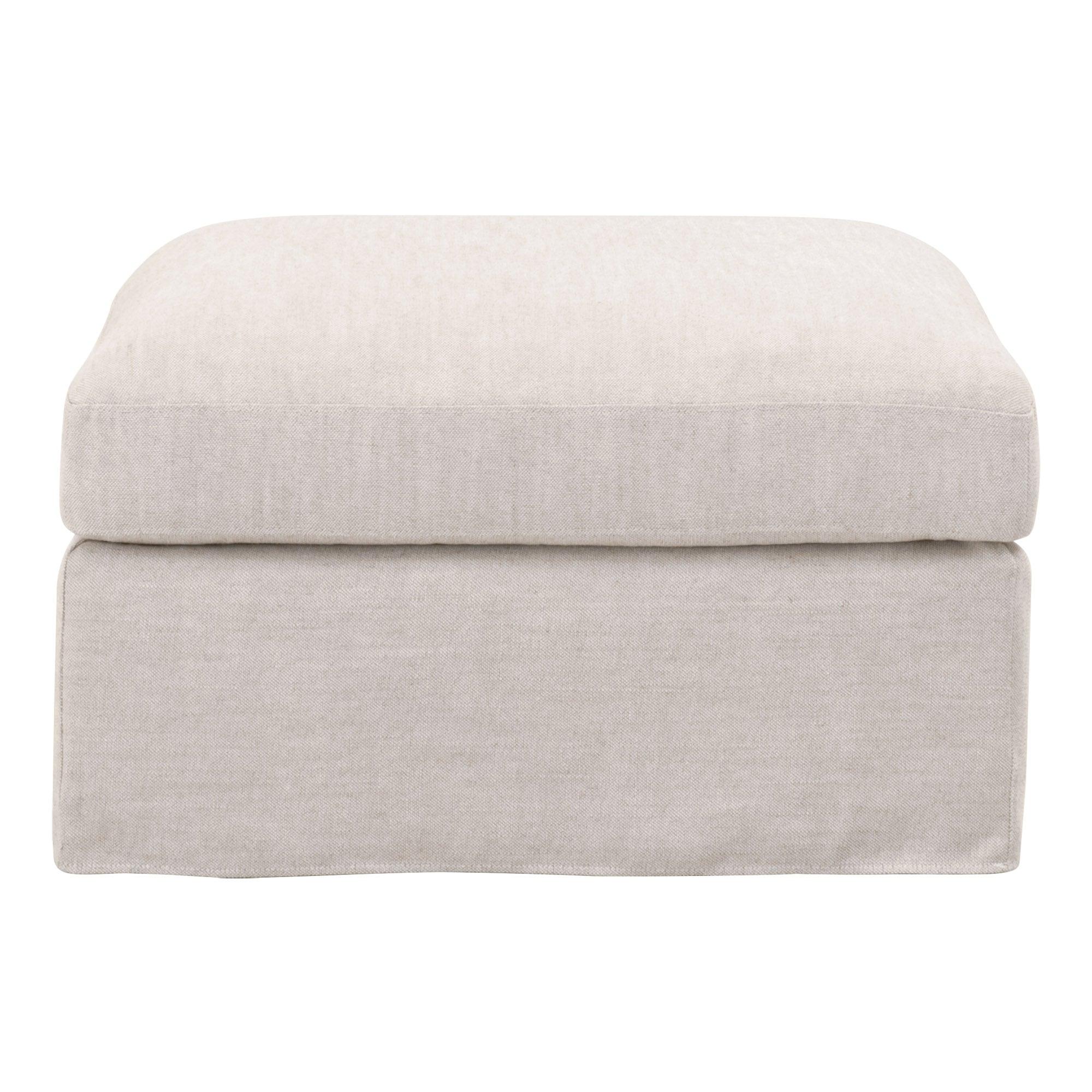 Lena Modular Slipcover Ottoman - Remutear