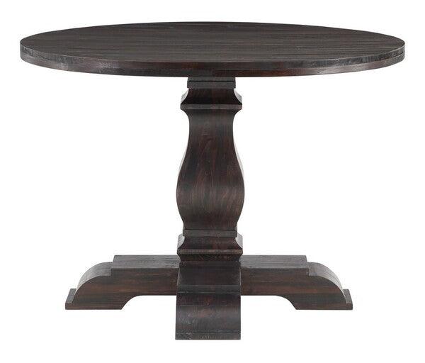 JASMYN ROUND WOOD DINING TABLE - Remutear