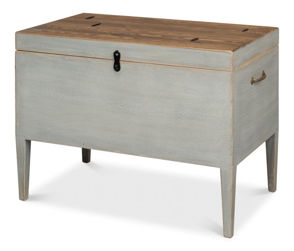 Trunk Side Table W/ Secret Storage - Remutear