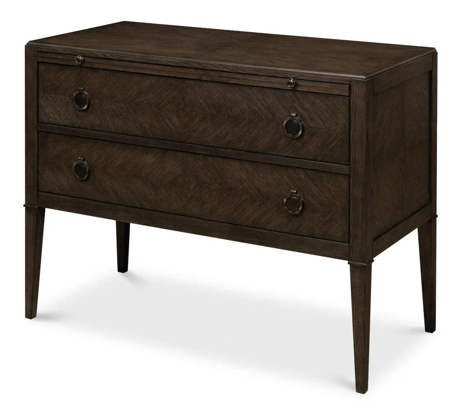Ladlow Drawers Artisan Grey Finish - Remutear