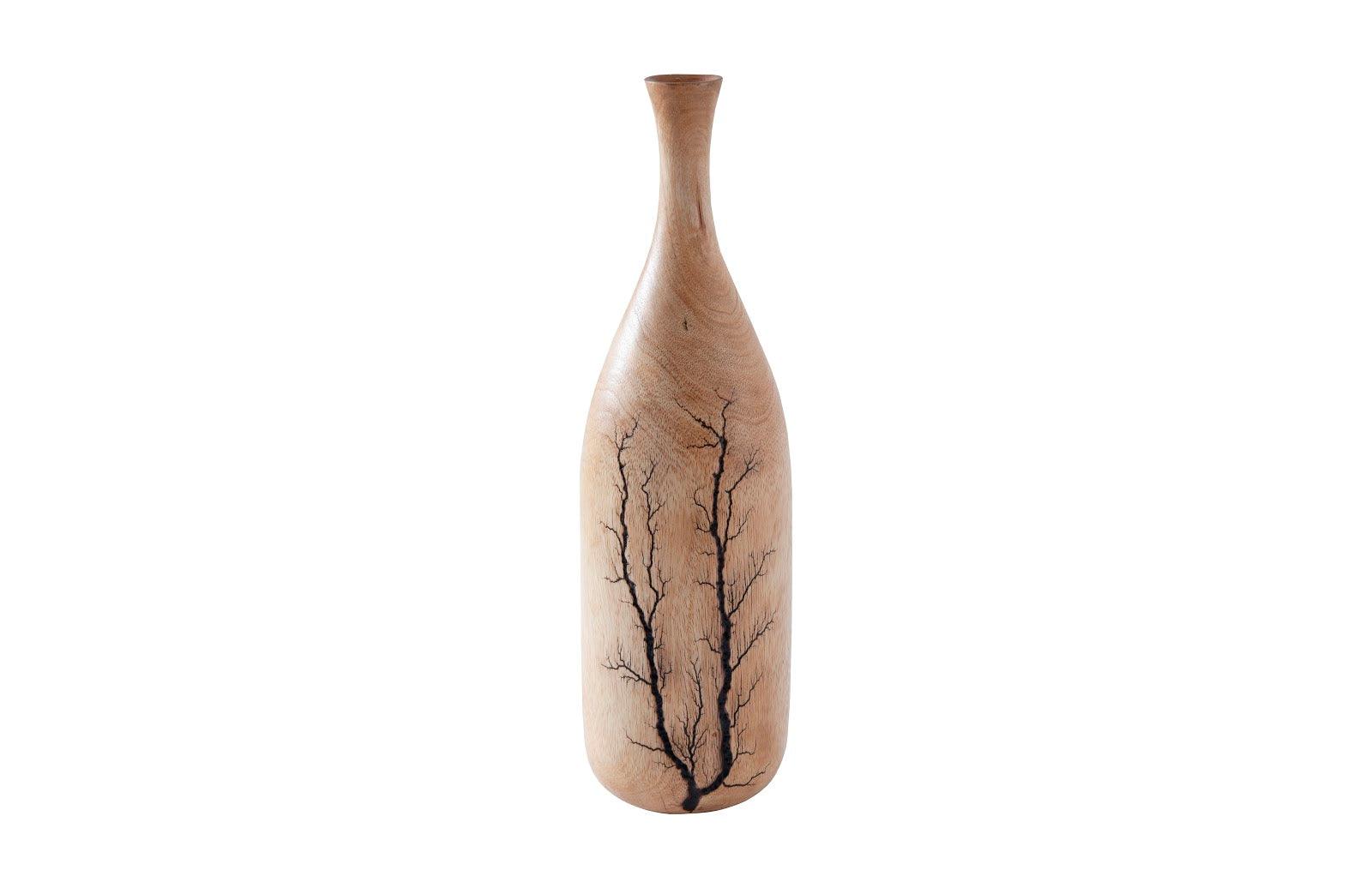 Lightning Bottle, Mango Wood, Curved Neck - Remutear