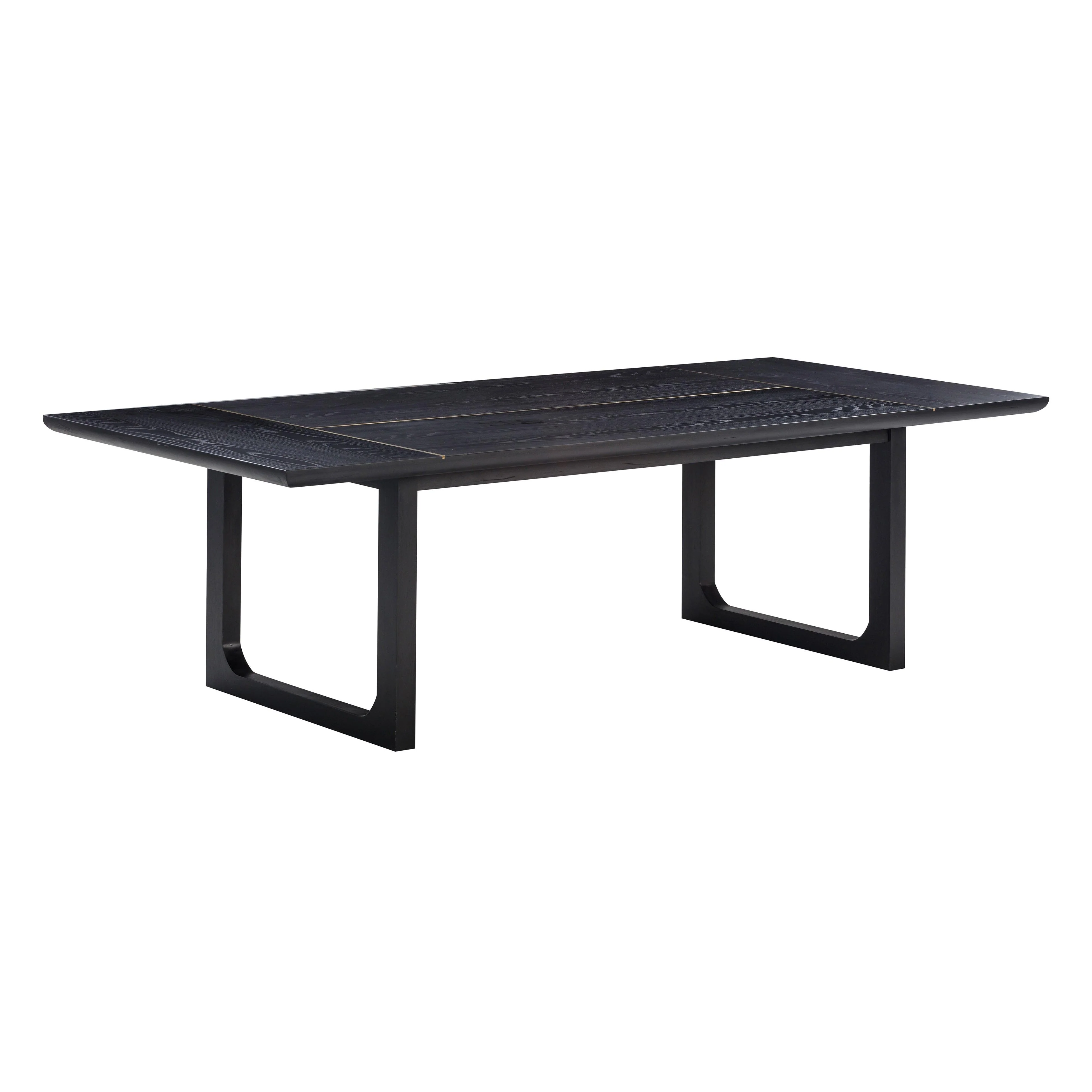 Shiloh Black Ash Rectangular Dining Table - Remutear