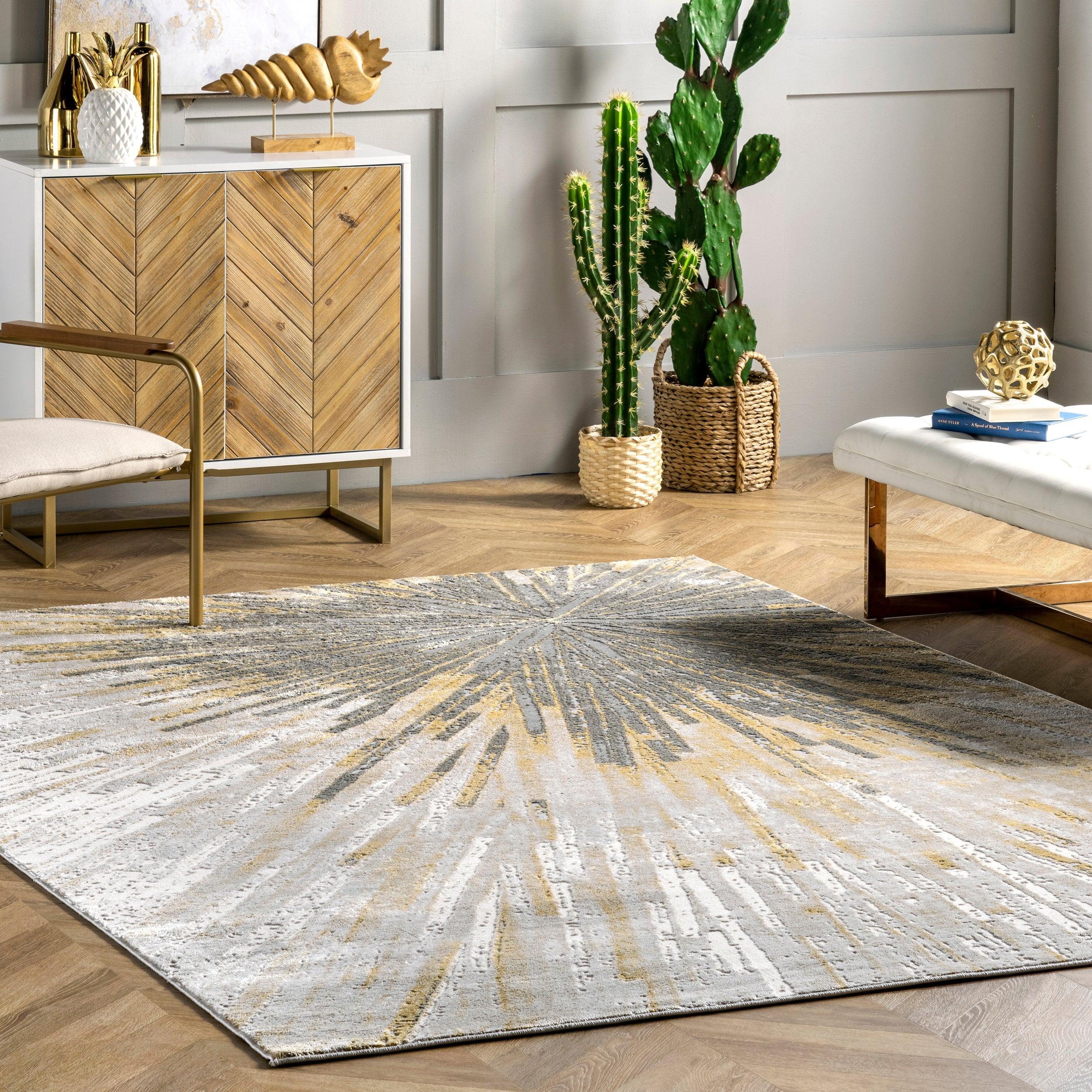 Amaya Abstract Area Rug - Remutear