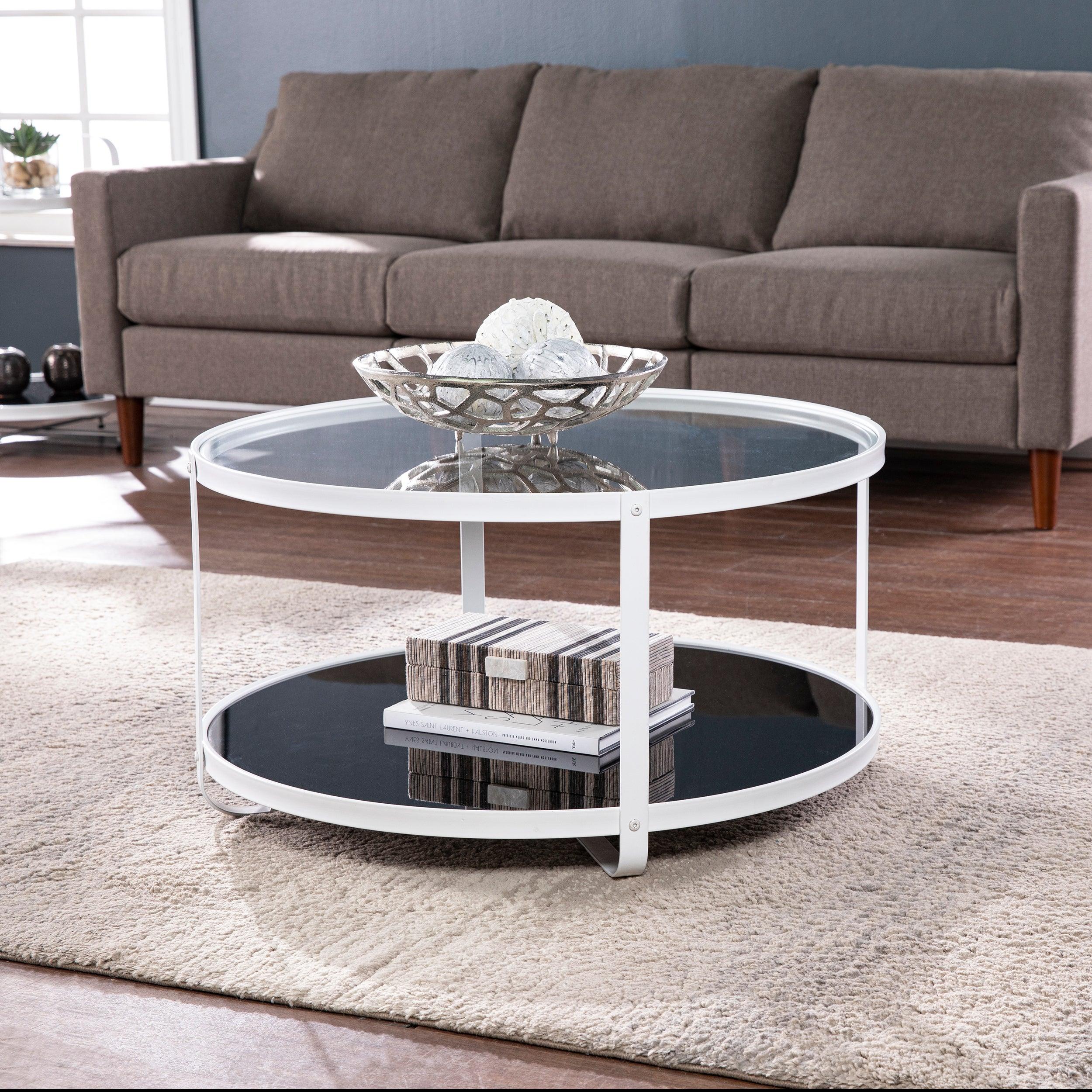 Vimmerly Glass-Top Cocktail Table - Remutear