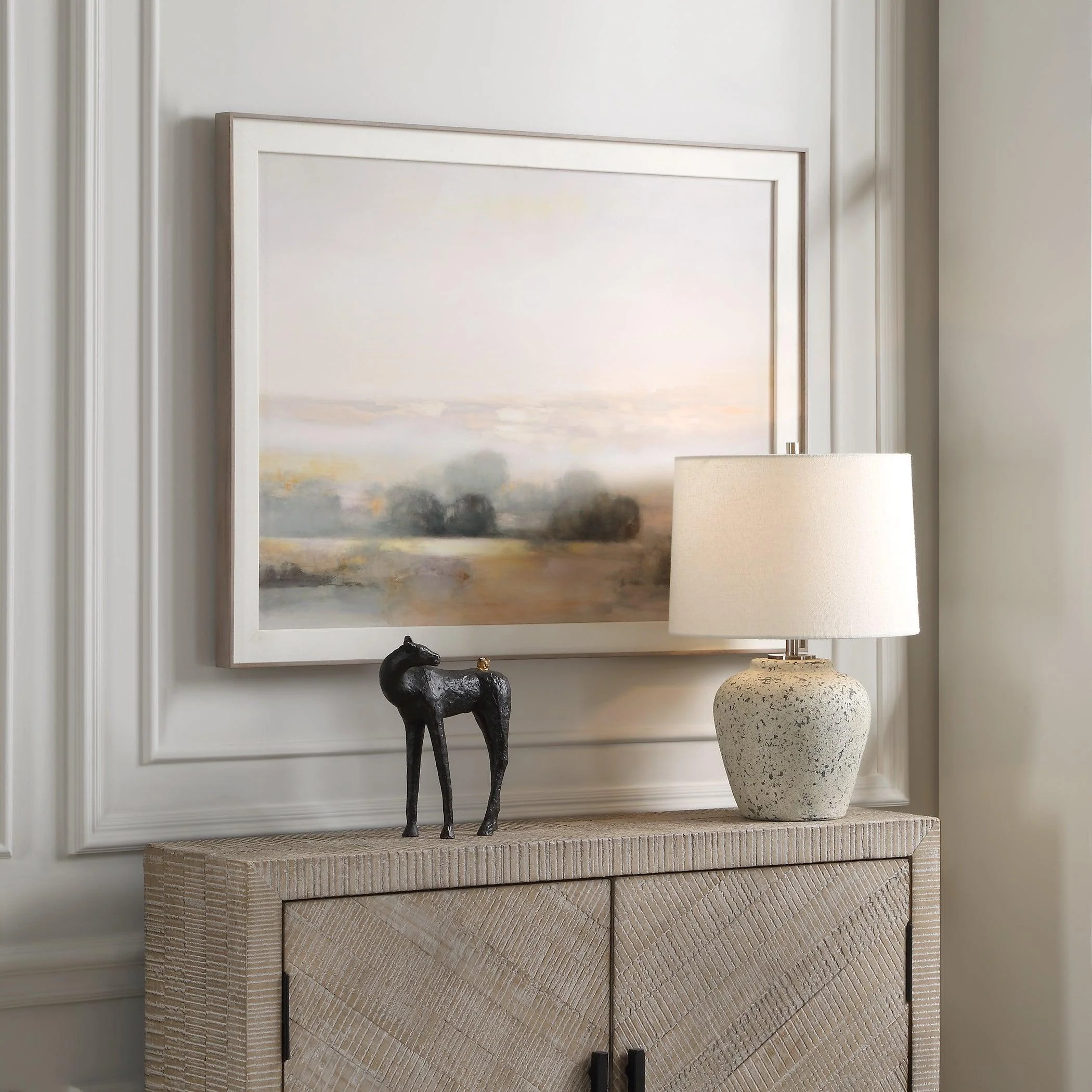 Atmospheric Neutral Landscape Print - Remutear