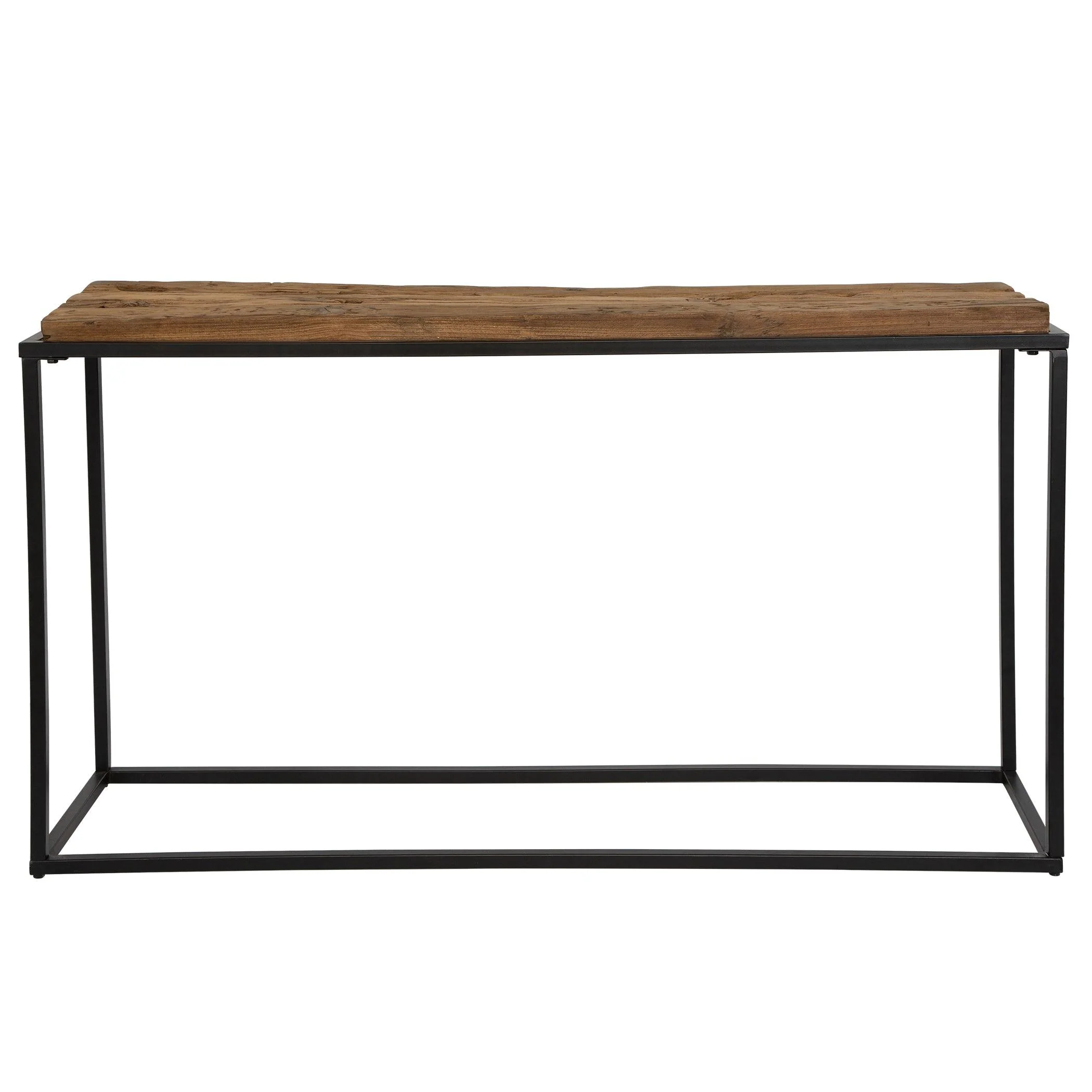 HOLSTON SALVAGED WOOD CONSOLE TABLE - Remutear