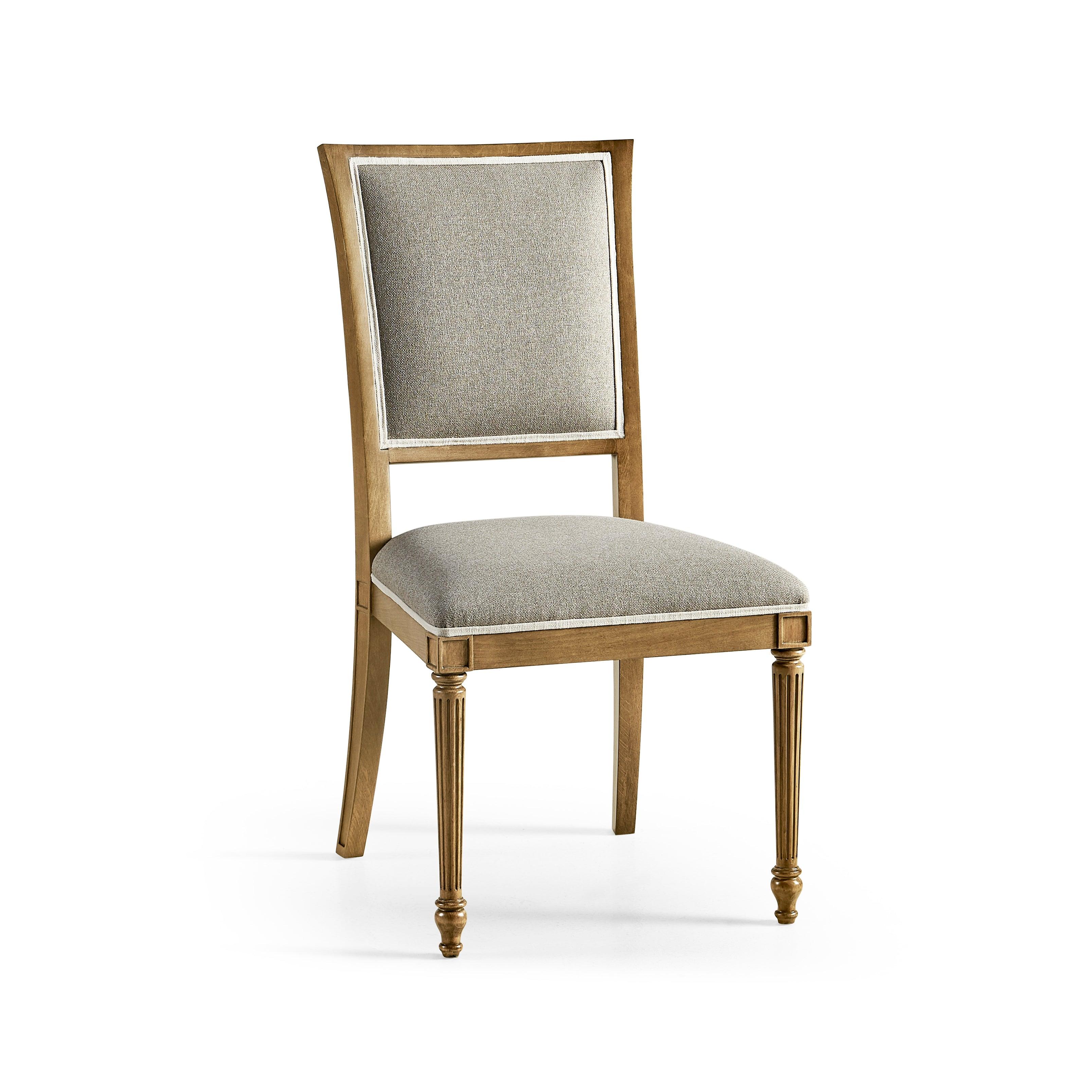 Timeless Flare Uph. Side Chair Flared Top in Sun Bleached Cherry - Remutear