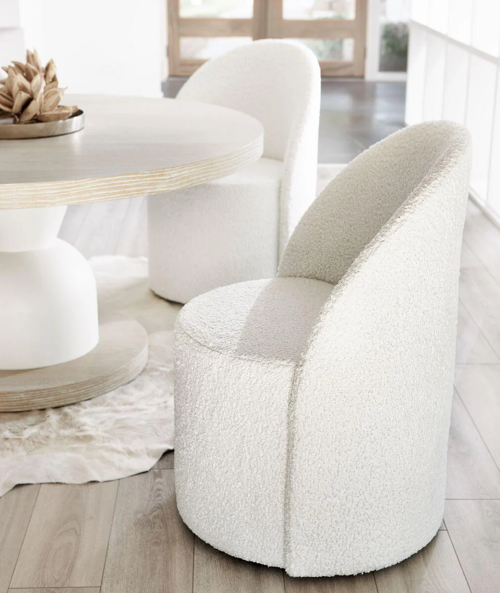 SOLARIA FULLY UPHOLSTERED SWIVEL ARM CHAIR IN FABRIC B582 - Remutear