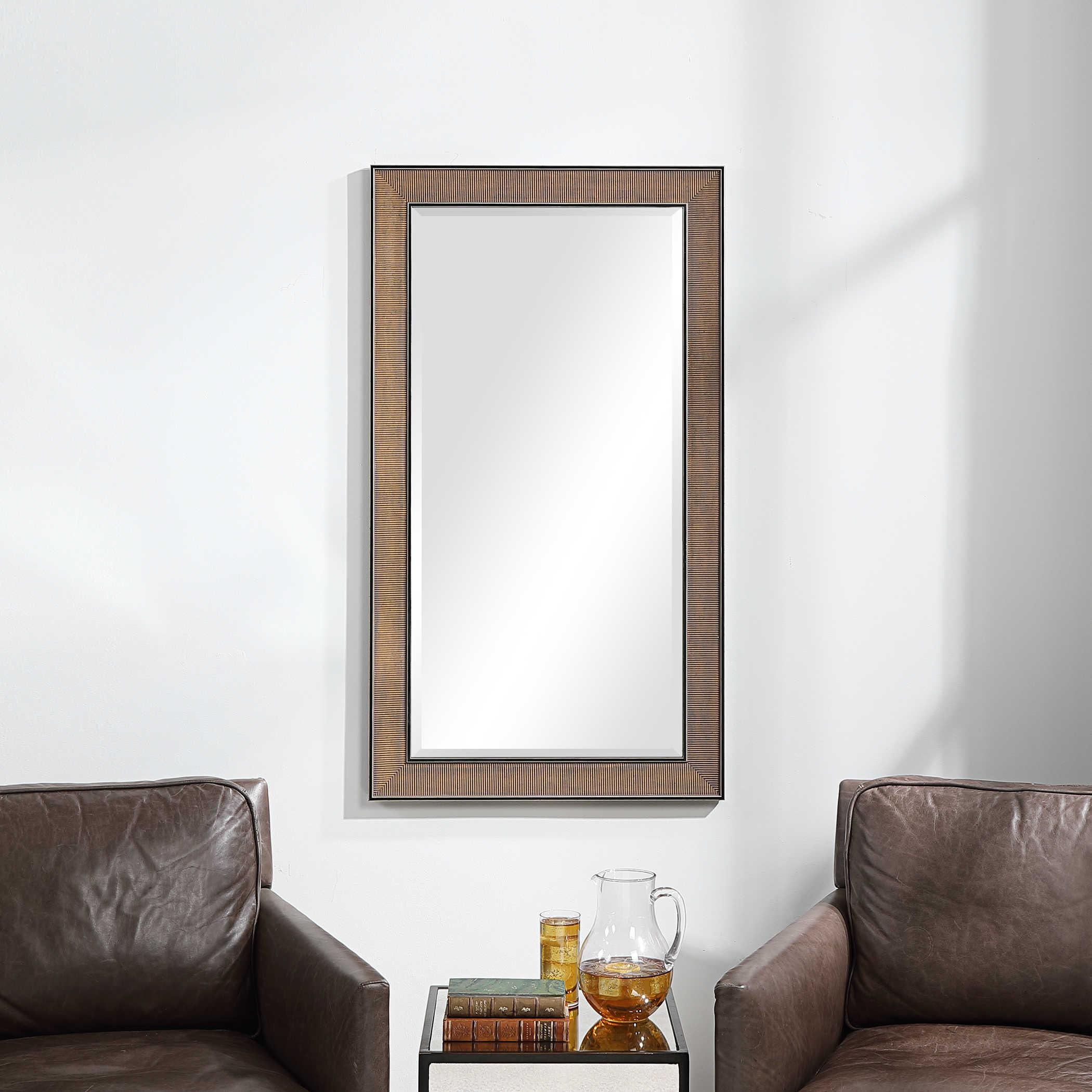 VALLES GOLDEN RUST MIRROR - Remutear