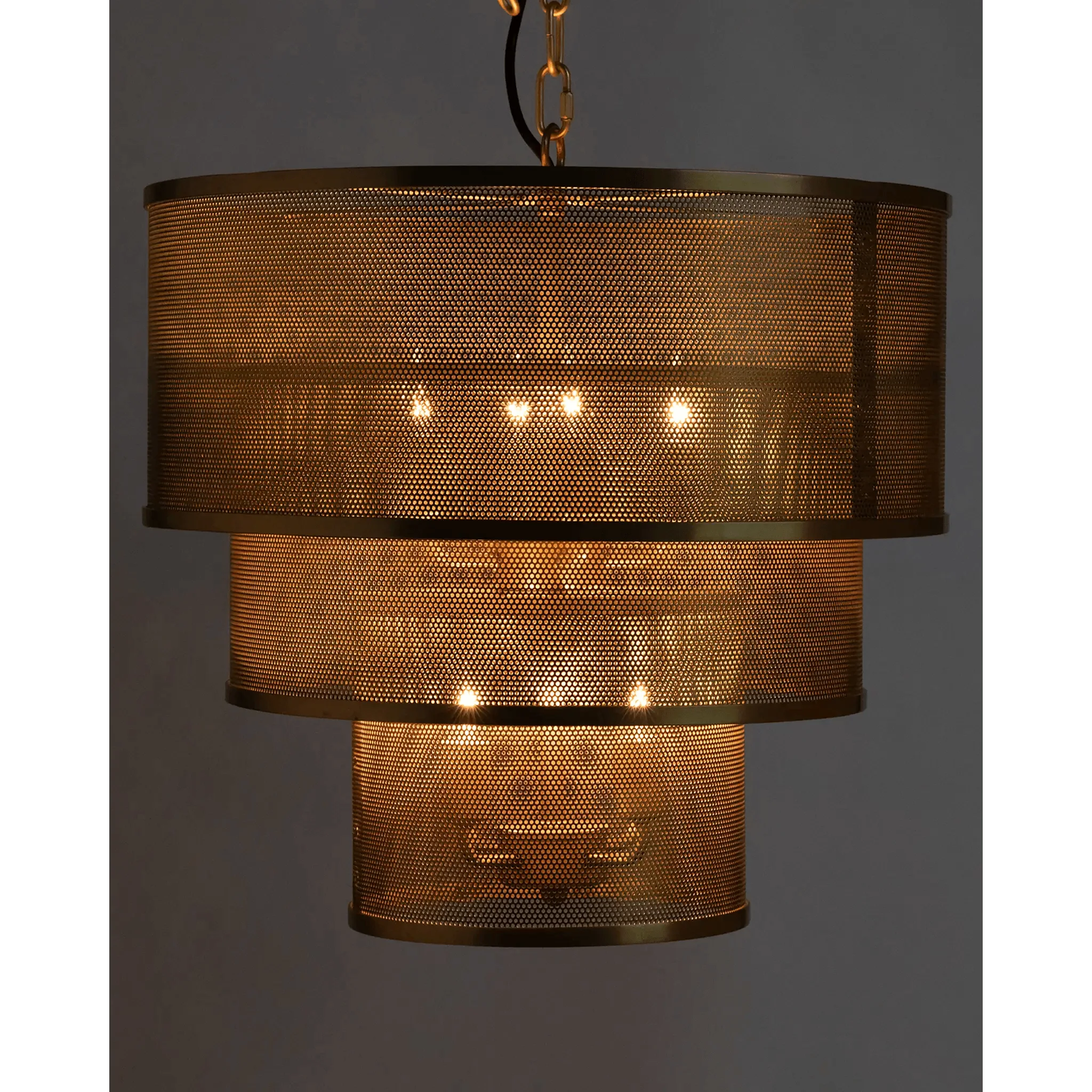 Arena Pendant, Metal with Brass Finish - Remutear