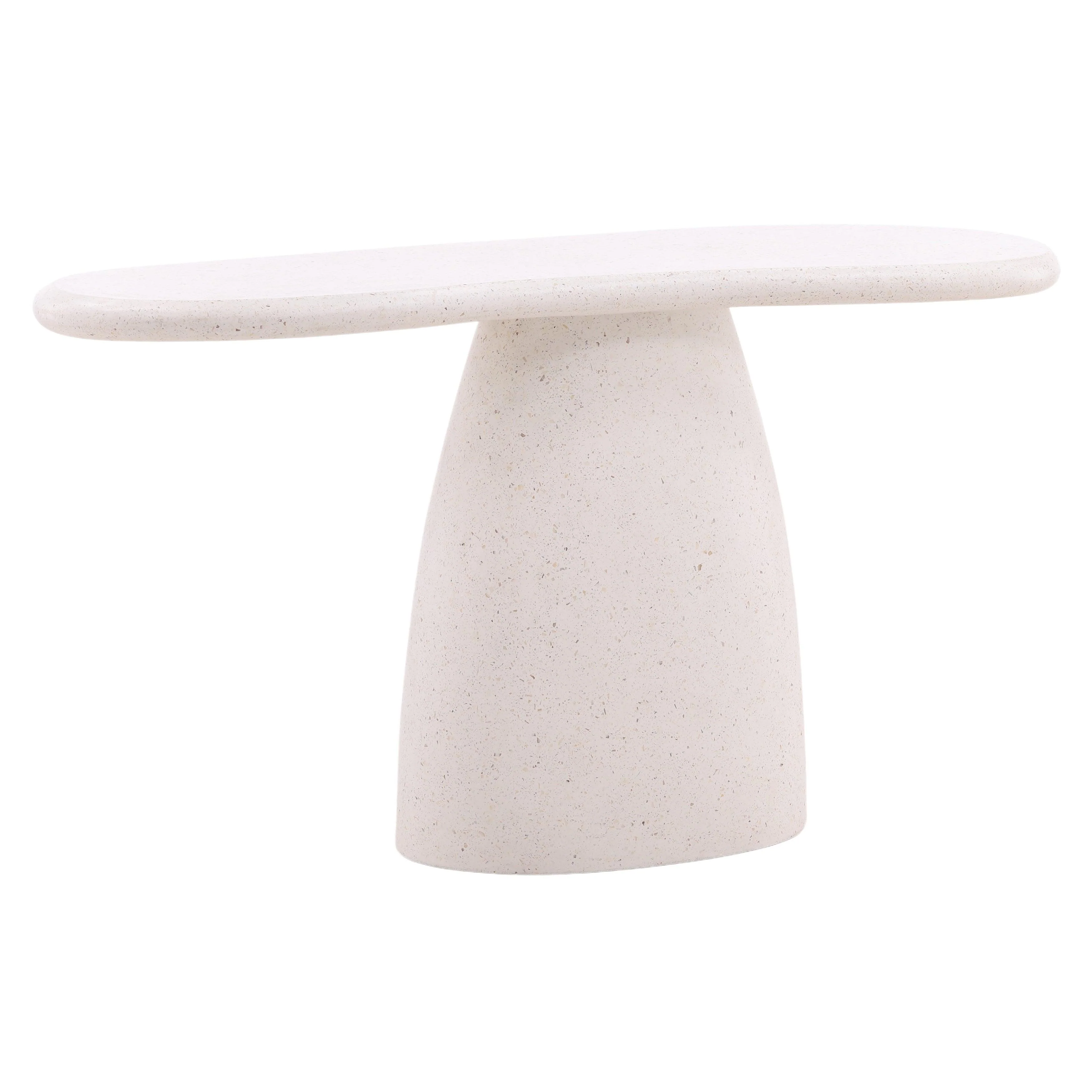 Elias Outdoor Console Table Ivory - Remutear