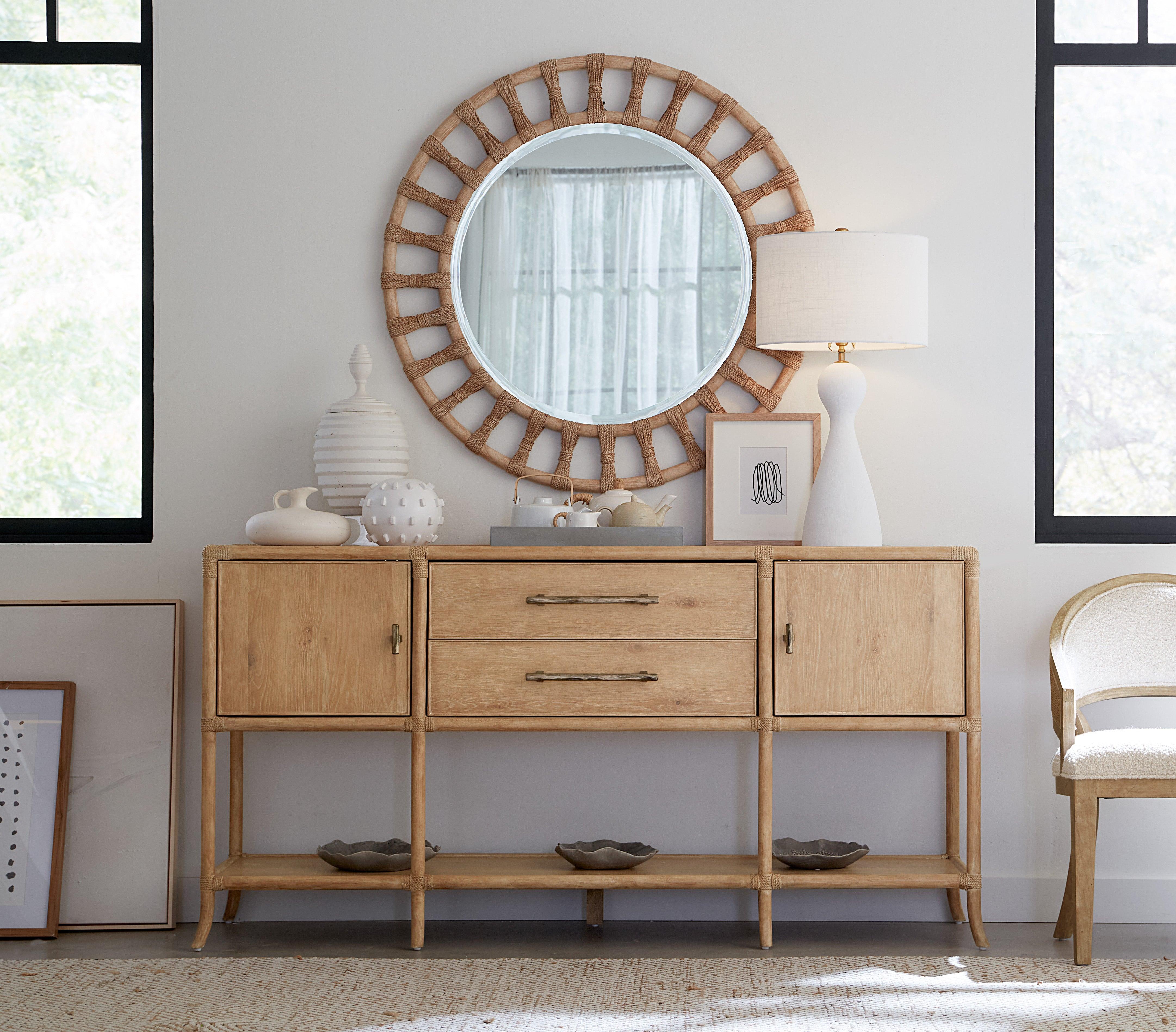 Retreat Pole Rattan Sideboard - Remutear