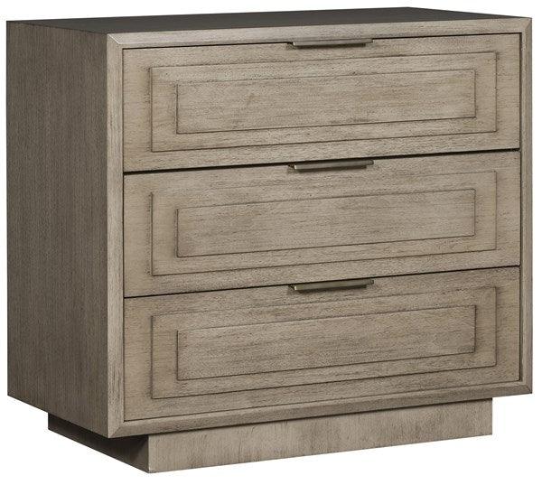 Bowers 3-Drawer Nightstand - Remutear