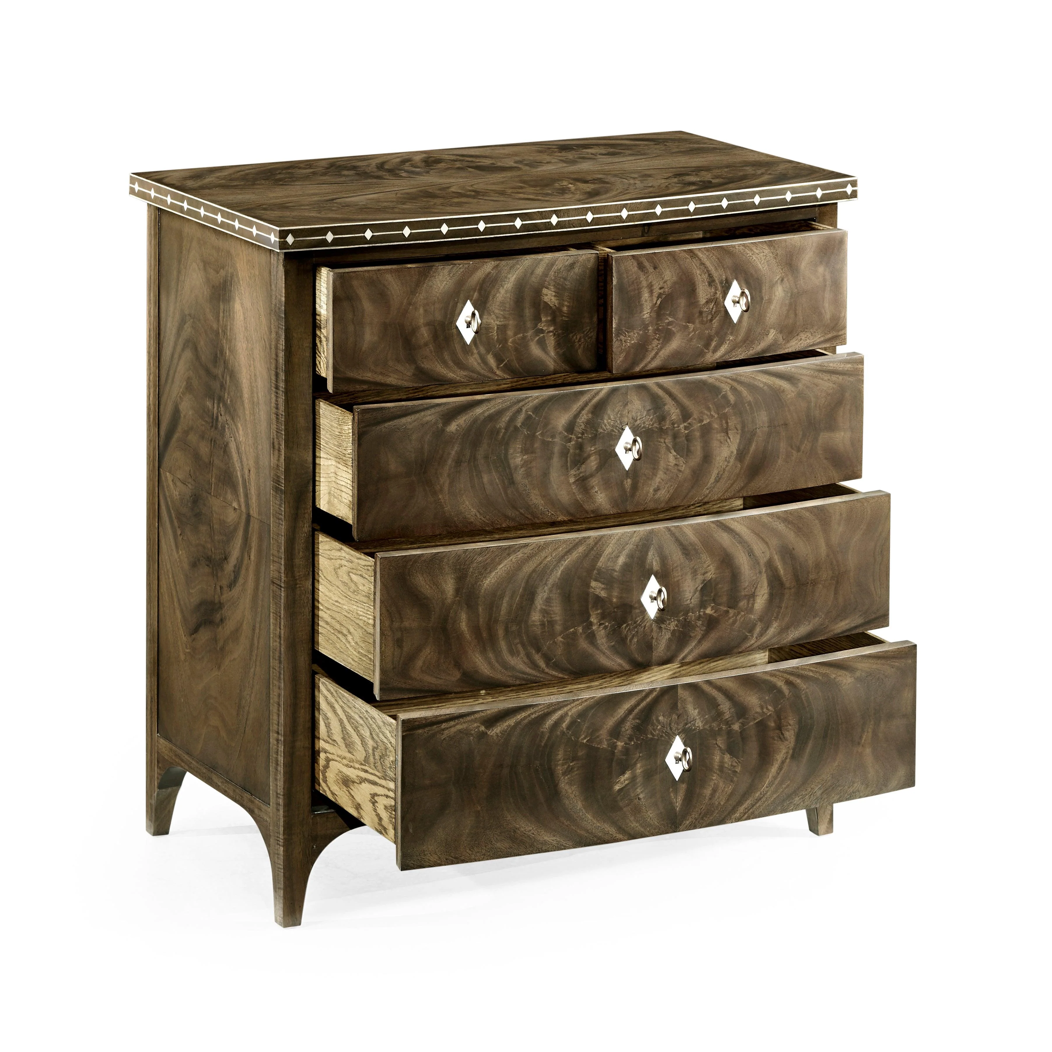 Buckingham Bleached Mahogany Chest of Drawers - Remutear