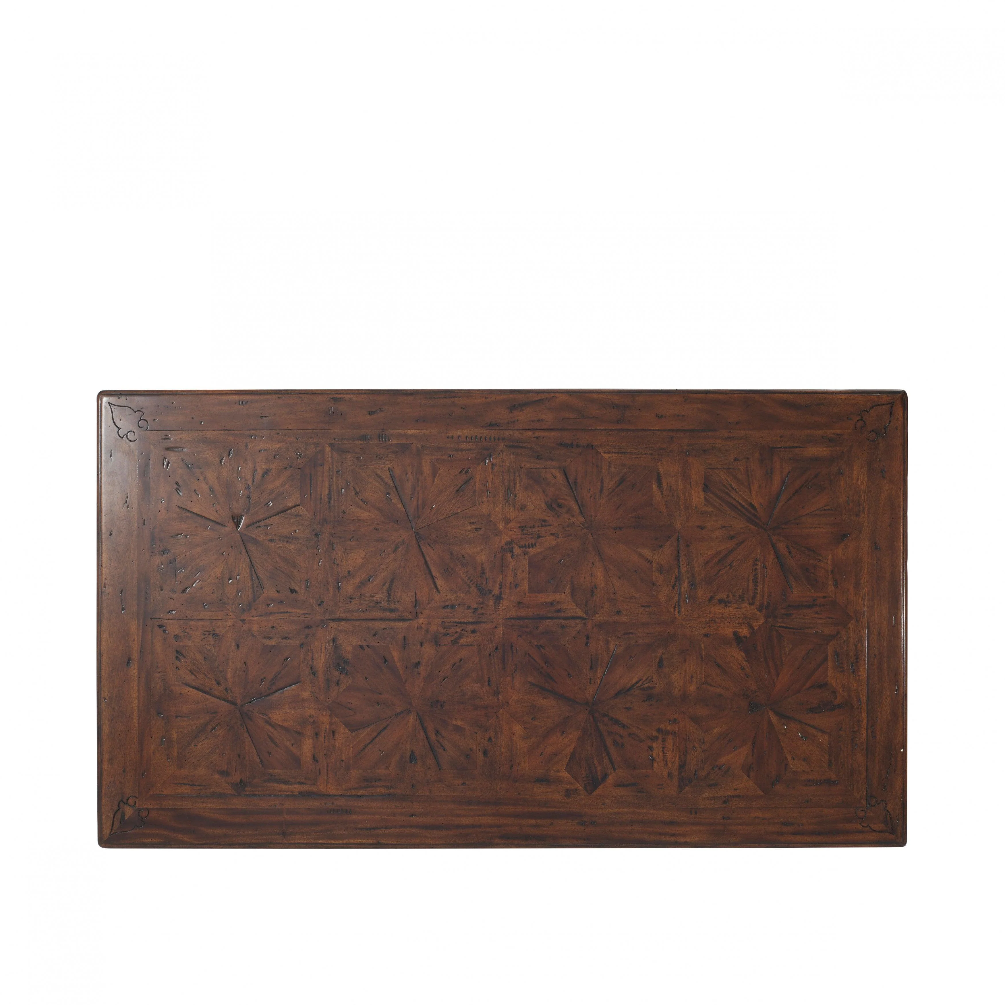 The Rustic Parquetry Cocktail Table - Remutear