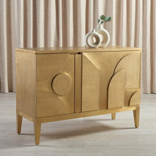 DORIELLE BRASS COVERED SIDEBOARD - Remutear