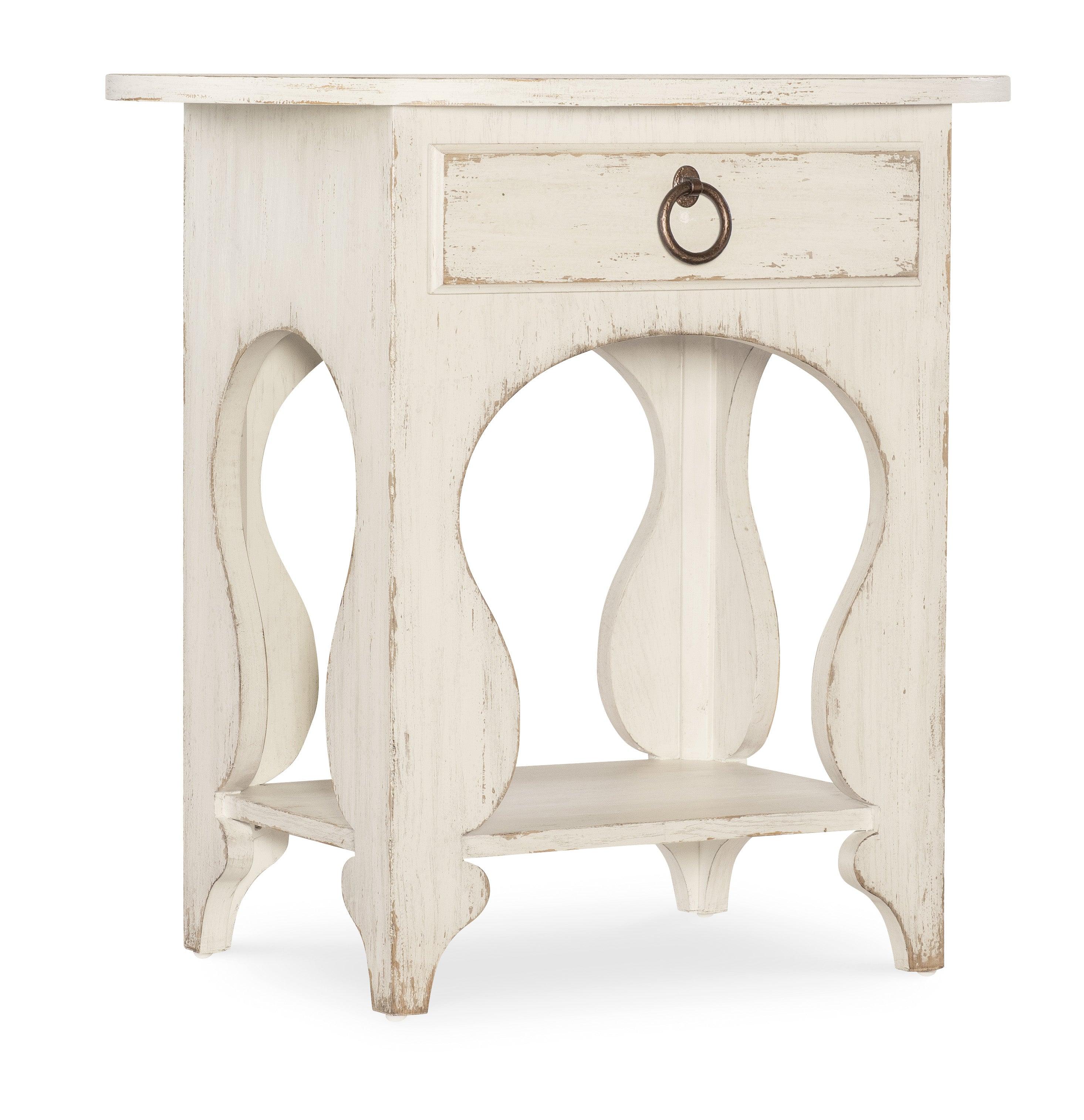 Americana One-Drawer Oval Nightstand - Daisy - Remutear