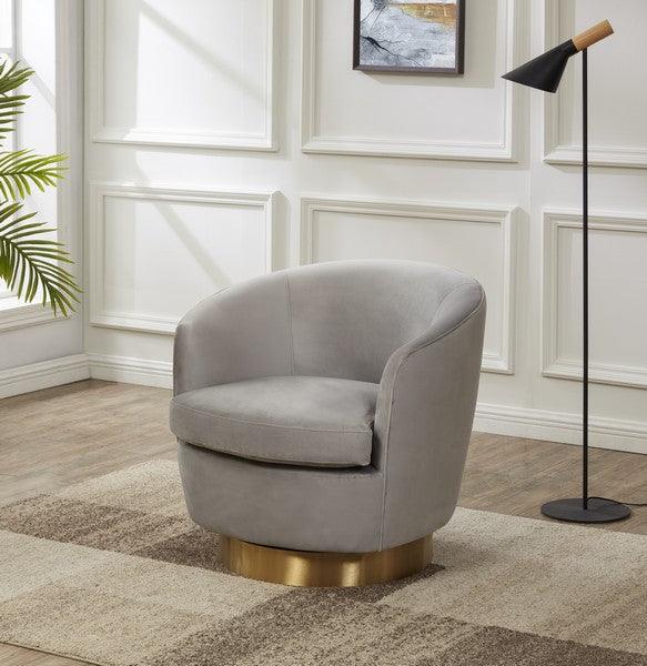 ANNALEE SWIVEL ACCENT CHAIR - Remutear