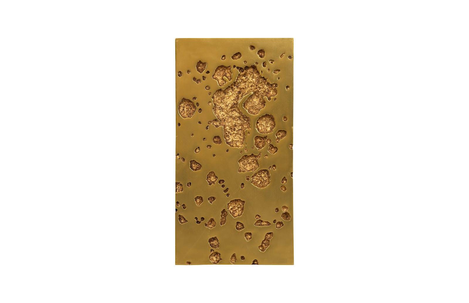 Splotch Wall Art 2, Rectangle, Gold Leaf - Remutear