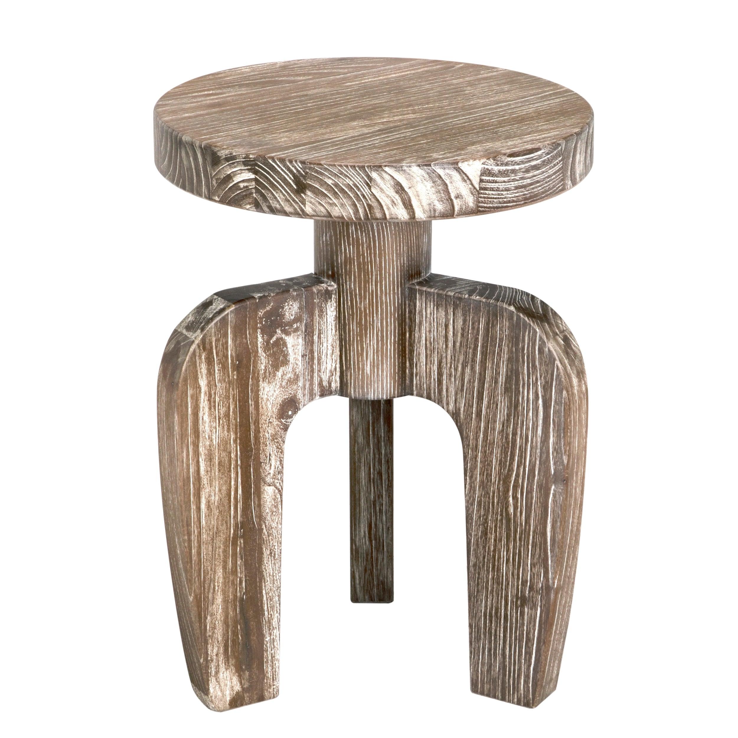 New Shizue Small Side Table, Distressed Mindi - Remutear