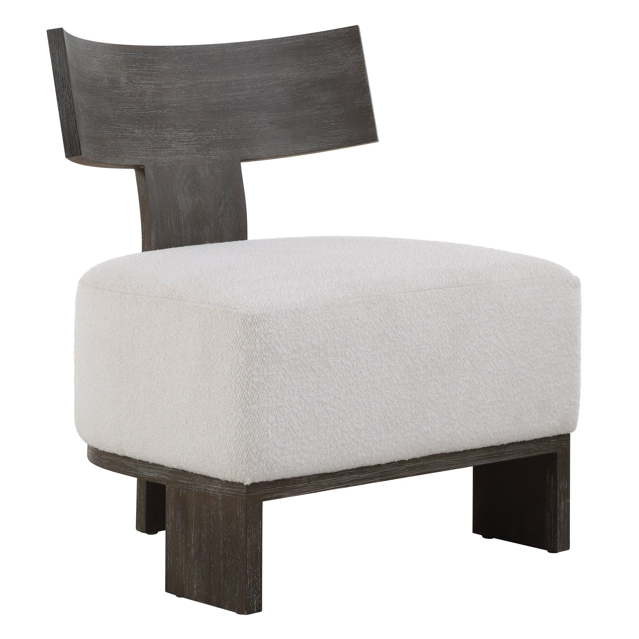 Finlay Dark Walnut Accent Chair - Remutear