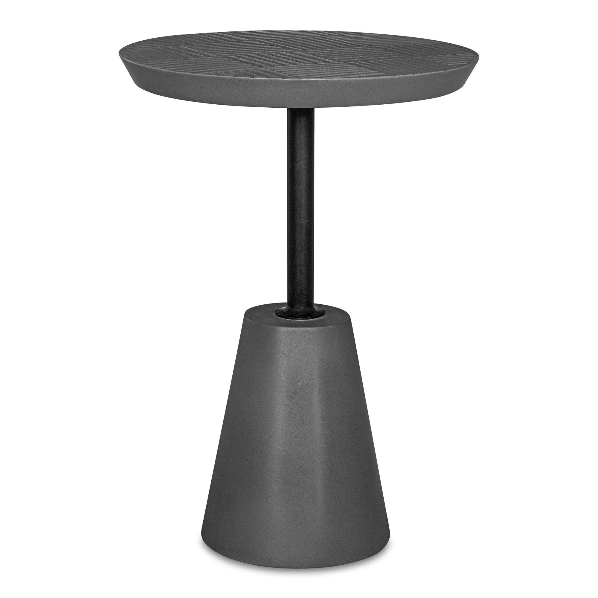 Foundation Outdoor Accent Table Grey - Remutear