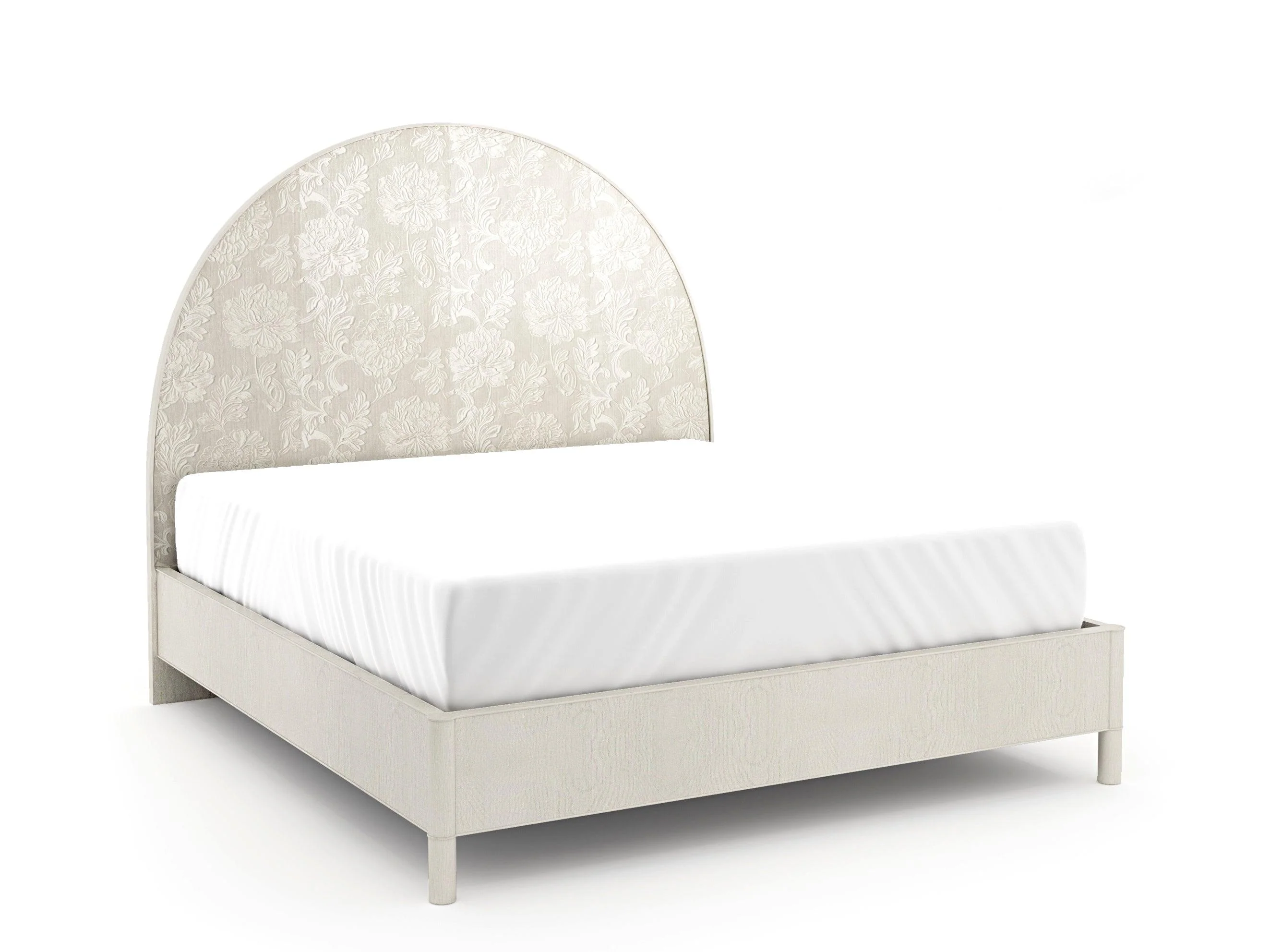 Mammatus Half Round Panel Bed - King - Remutear