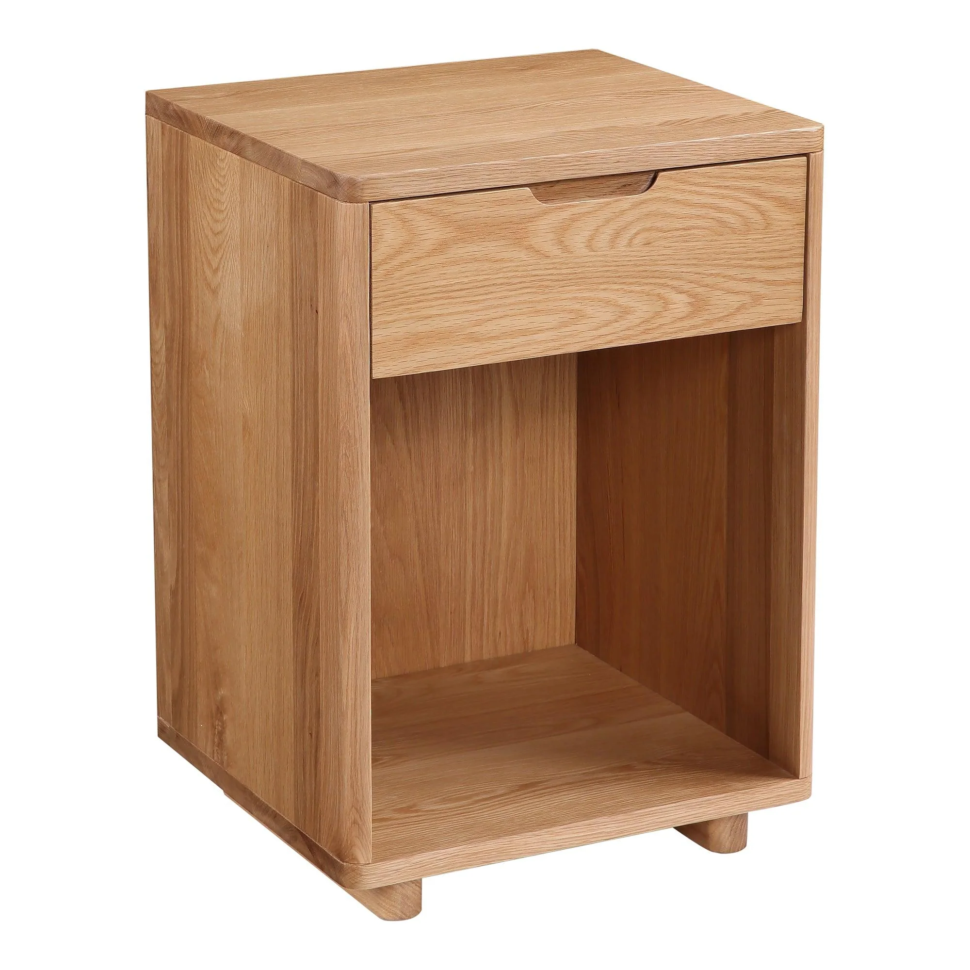 Osamu Oak Nightstand - Remutear