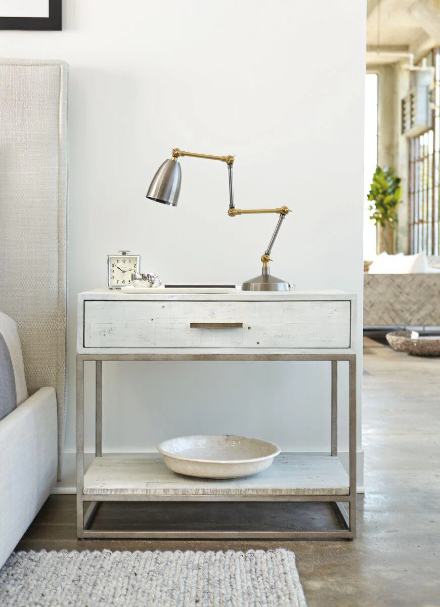 HIGHLAND PARK ALVAR NIGHTSTAND WHITE - Remutear
