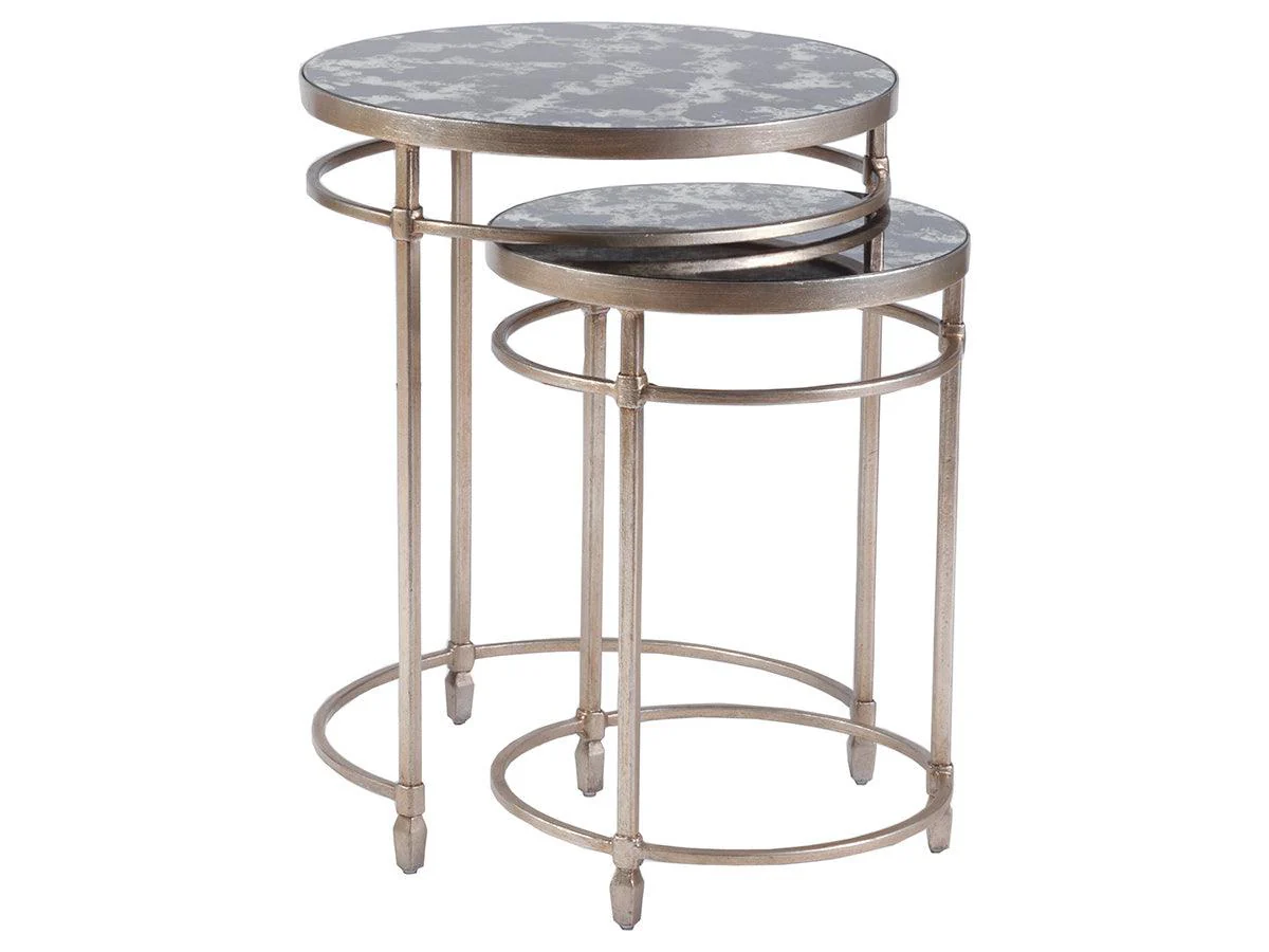 Signature Designs Colette Round Nesting Tables - Remutear