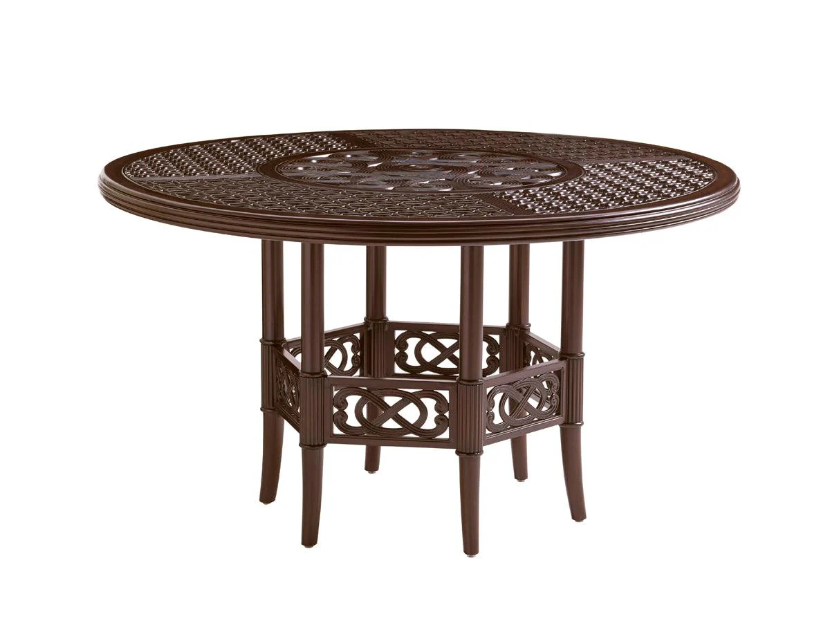 Black Sands Dining Table W/Cast Top - Remutear