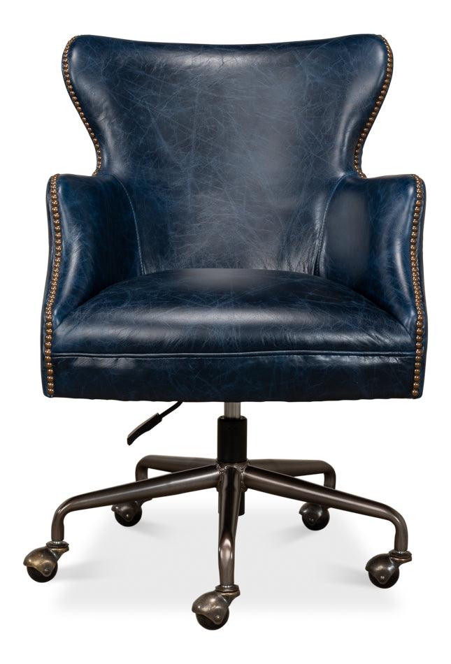 Andrew Jackson Desk Chair - Chateau Blue - Remutear