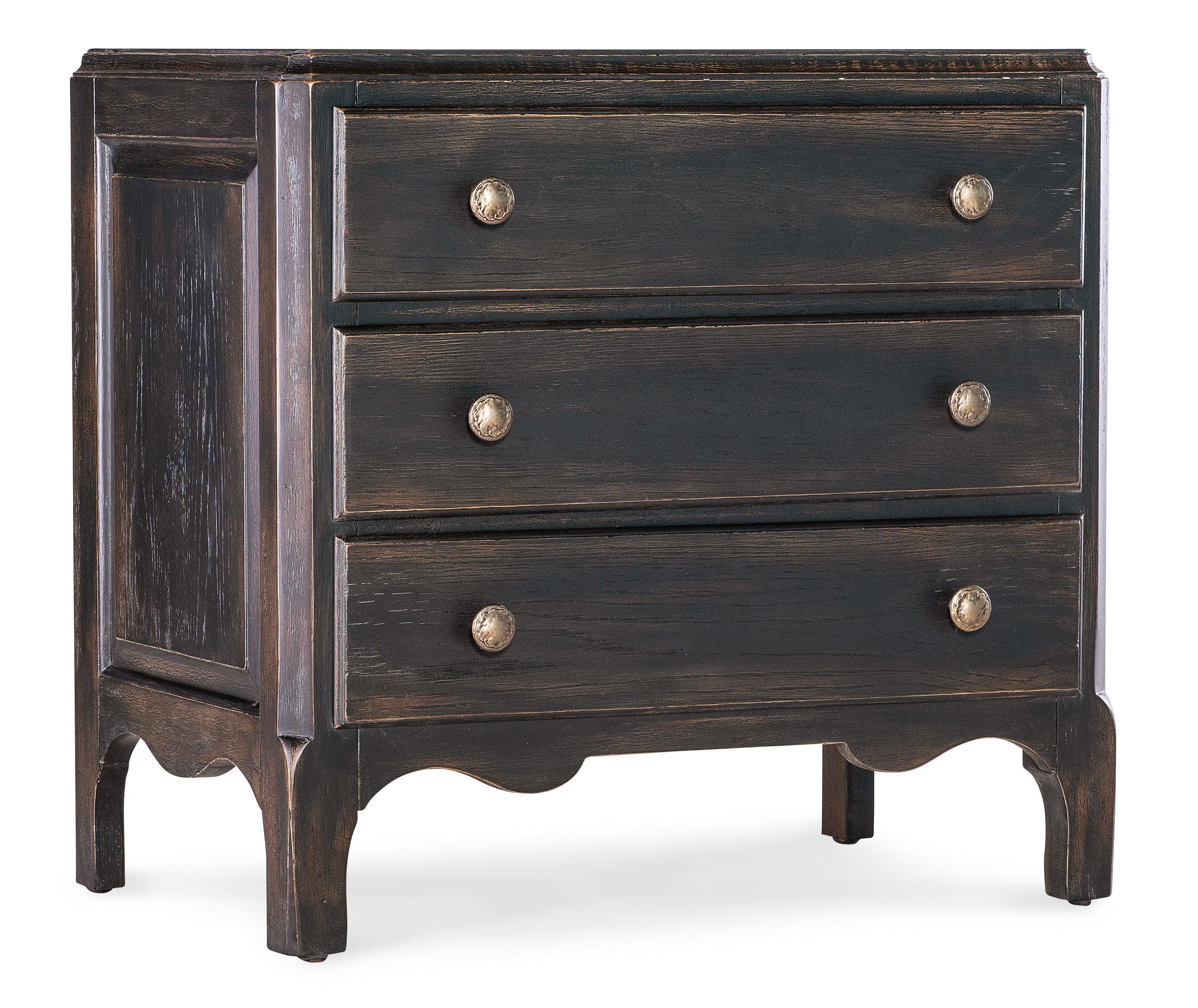 Americana Three-Drawer Nightstand 1 - Molasses - Remutear
